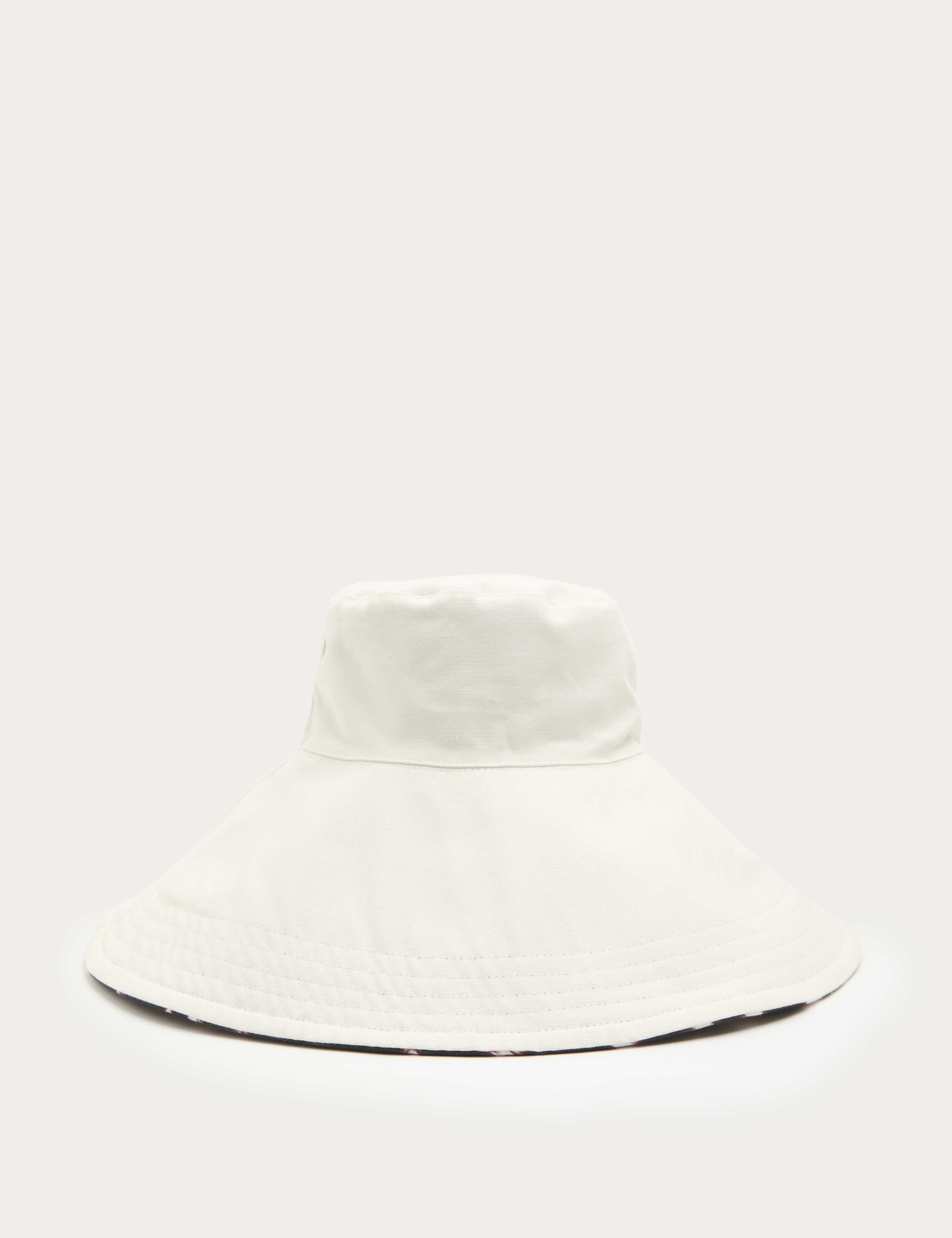 Pure Cotton Reversible Wide Brim Bucket Hat 2 of 2