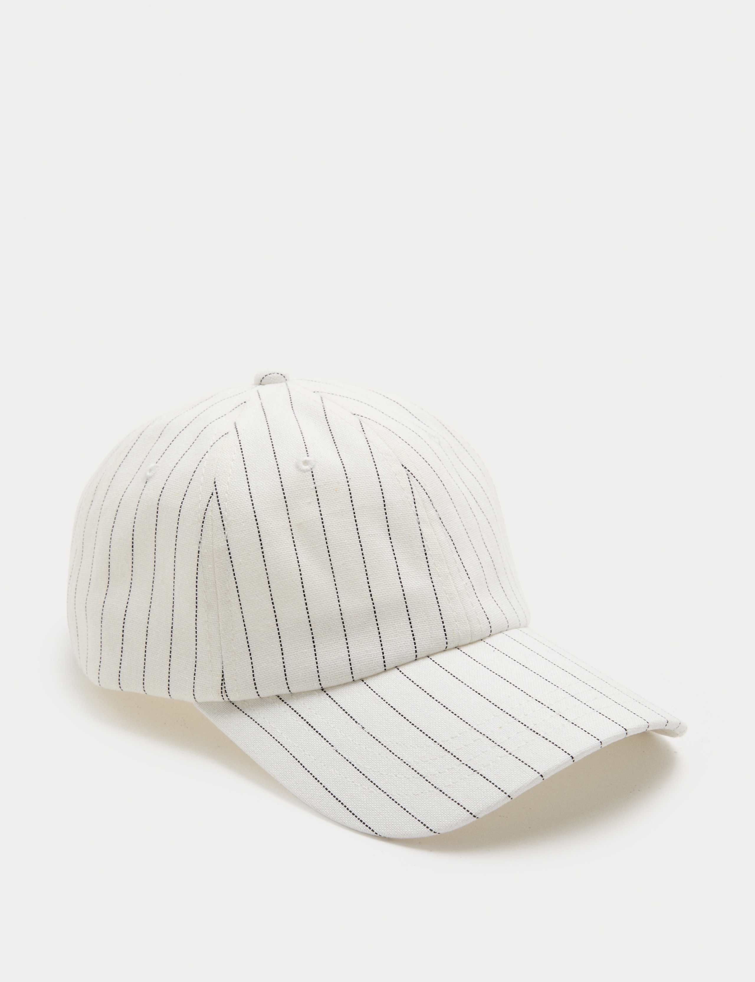 Pure Cotton Striped Baseball Cap 1 of 2