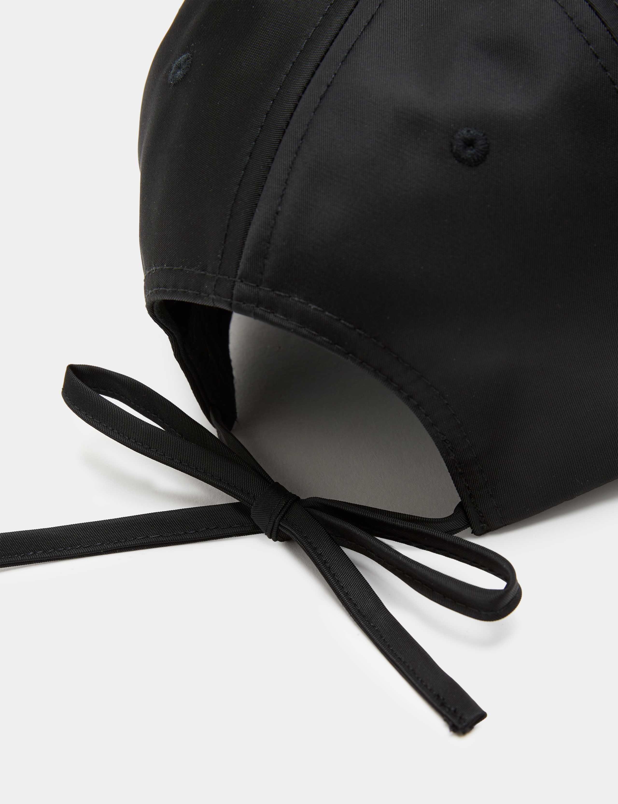 Nylon Bow Detail Baseball Cap 2 of 2