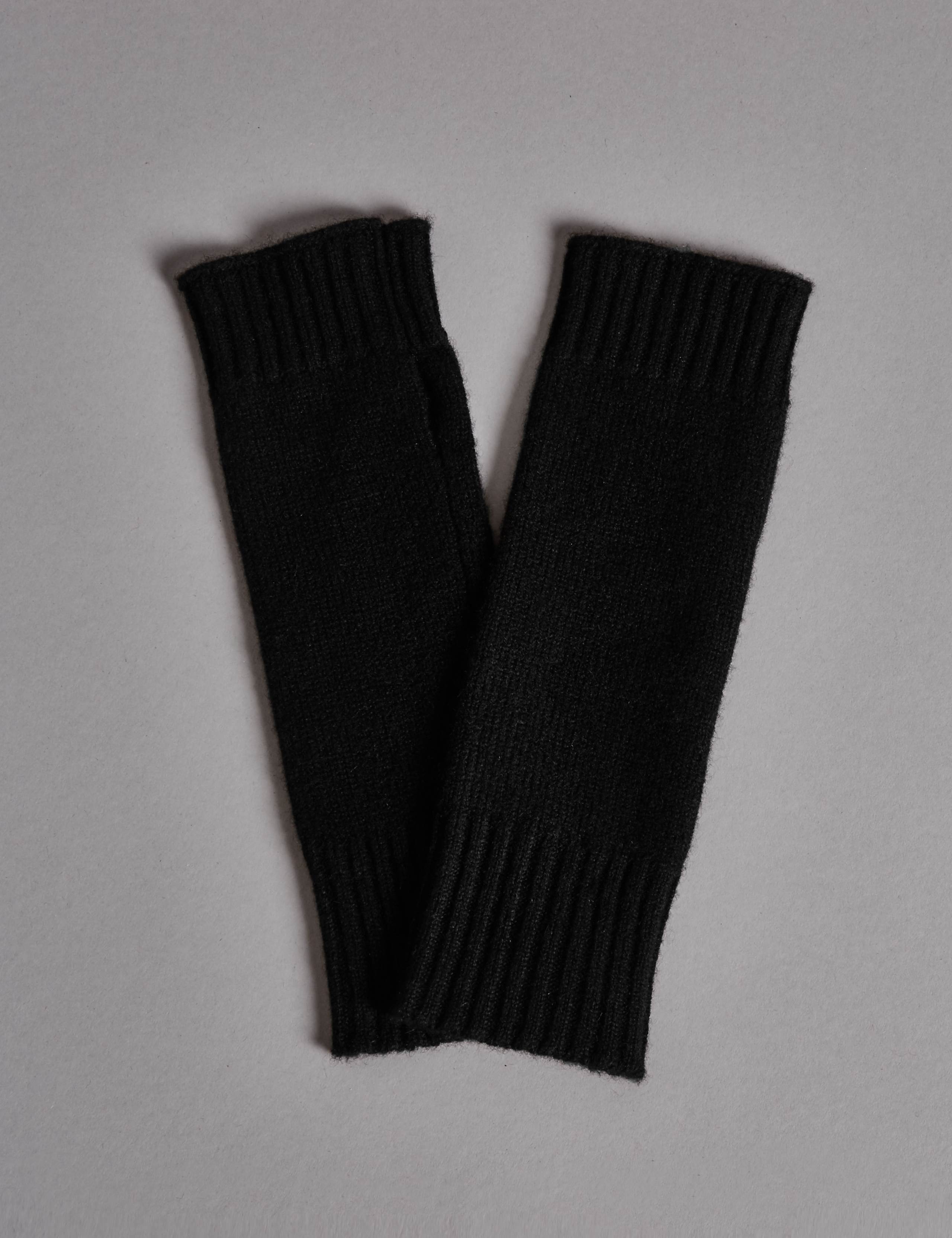 Pure Cashmere Slash End Gloves 1 of 2