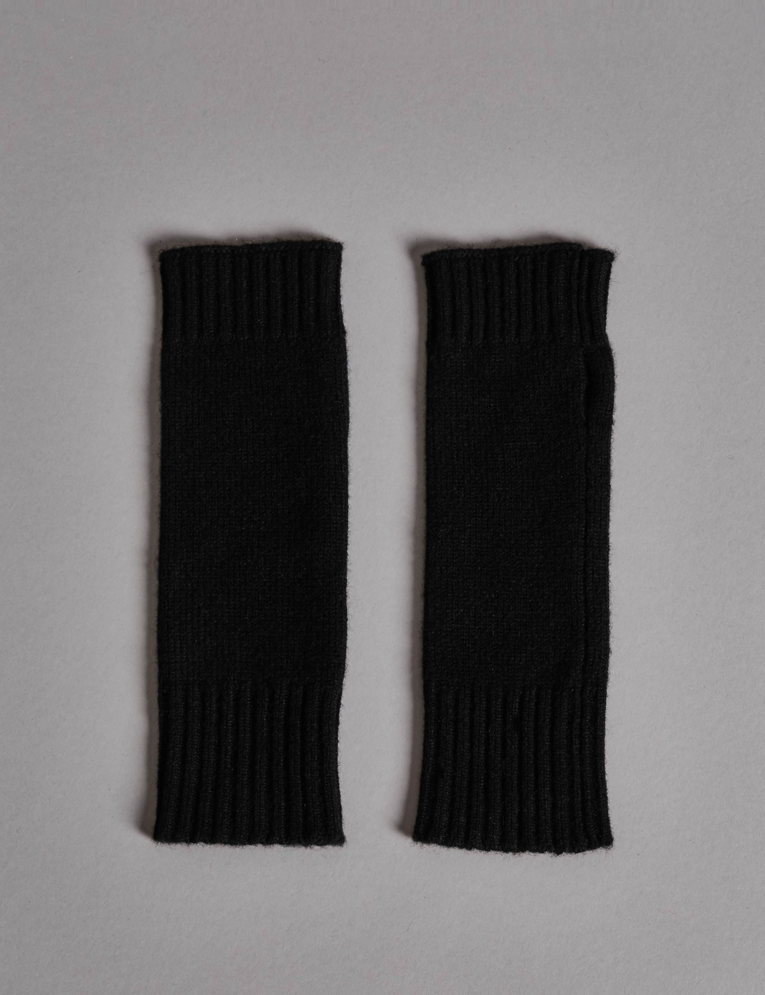 Pure Cashmere Slash End Gloves 2 of 2