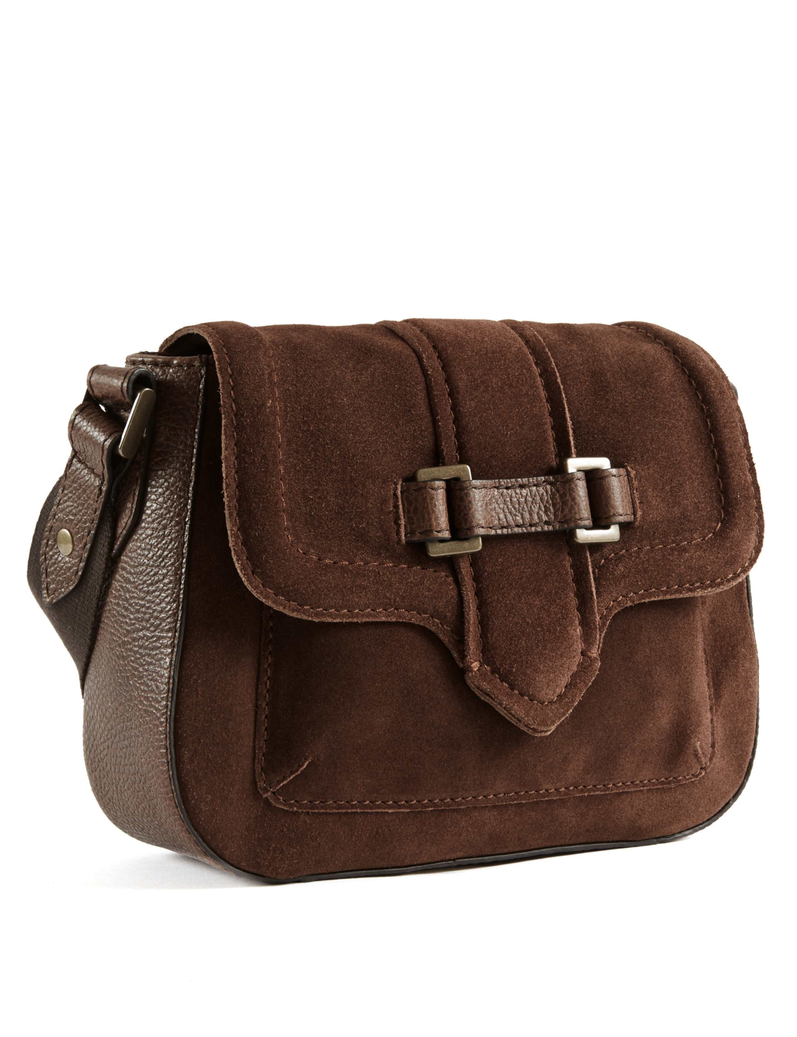 Suede Snaffle Across Body Bag 3 of 5