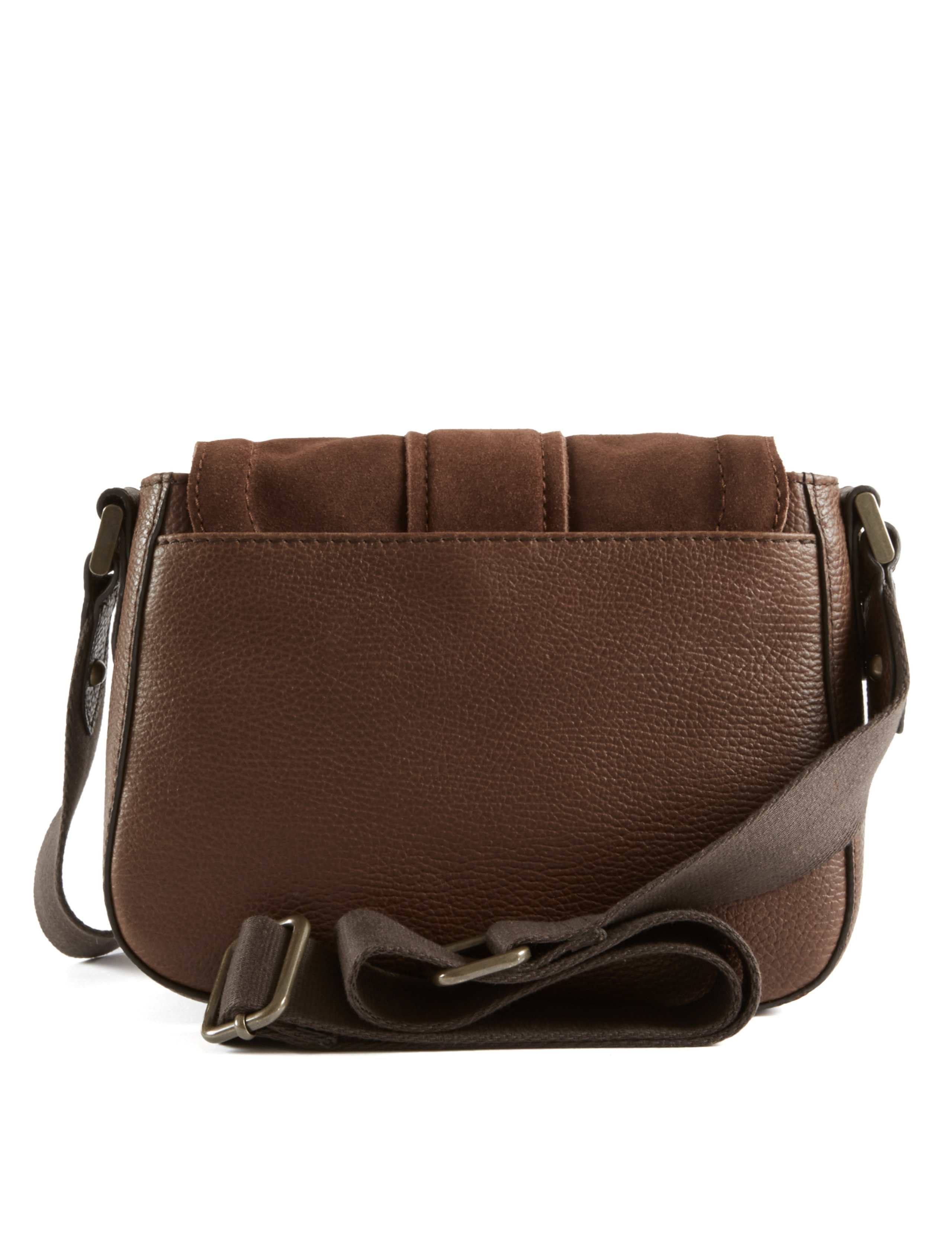 Suede Snaffle Across Body Bag 4 of 5