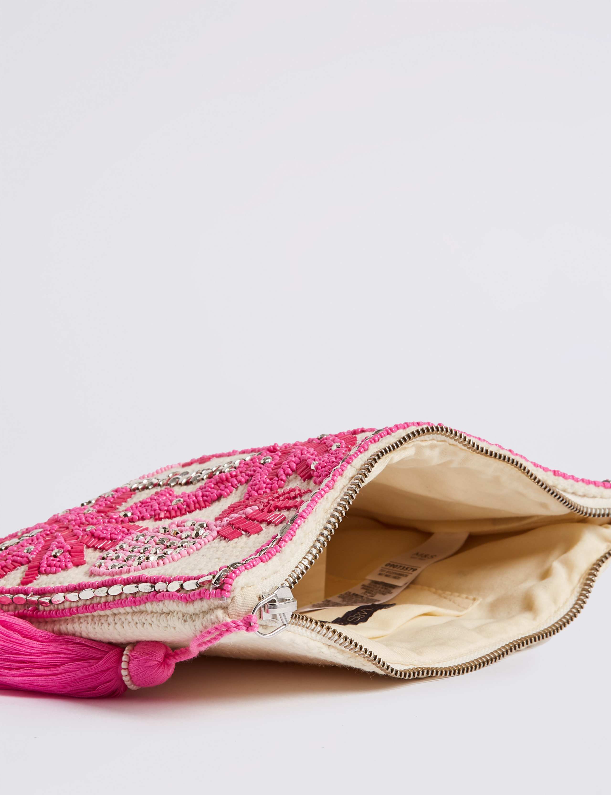 Palm Tree Embellished Clutch Bag 5 of 6