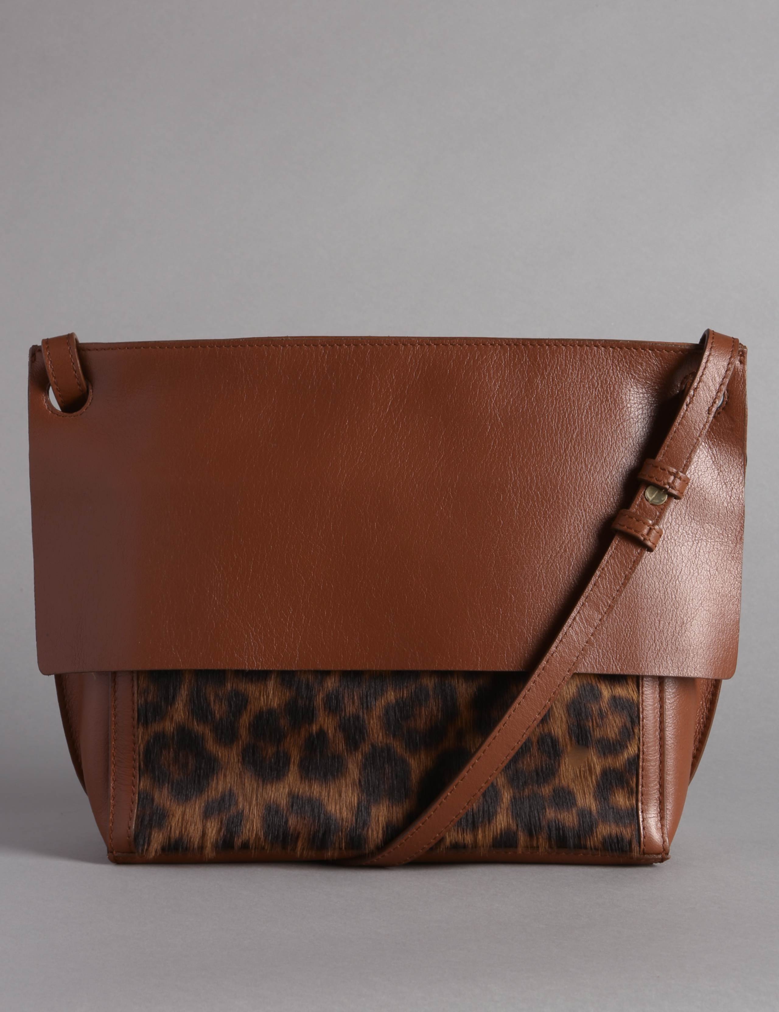 Leather Across Body Bag 1 of 4
