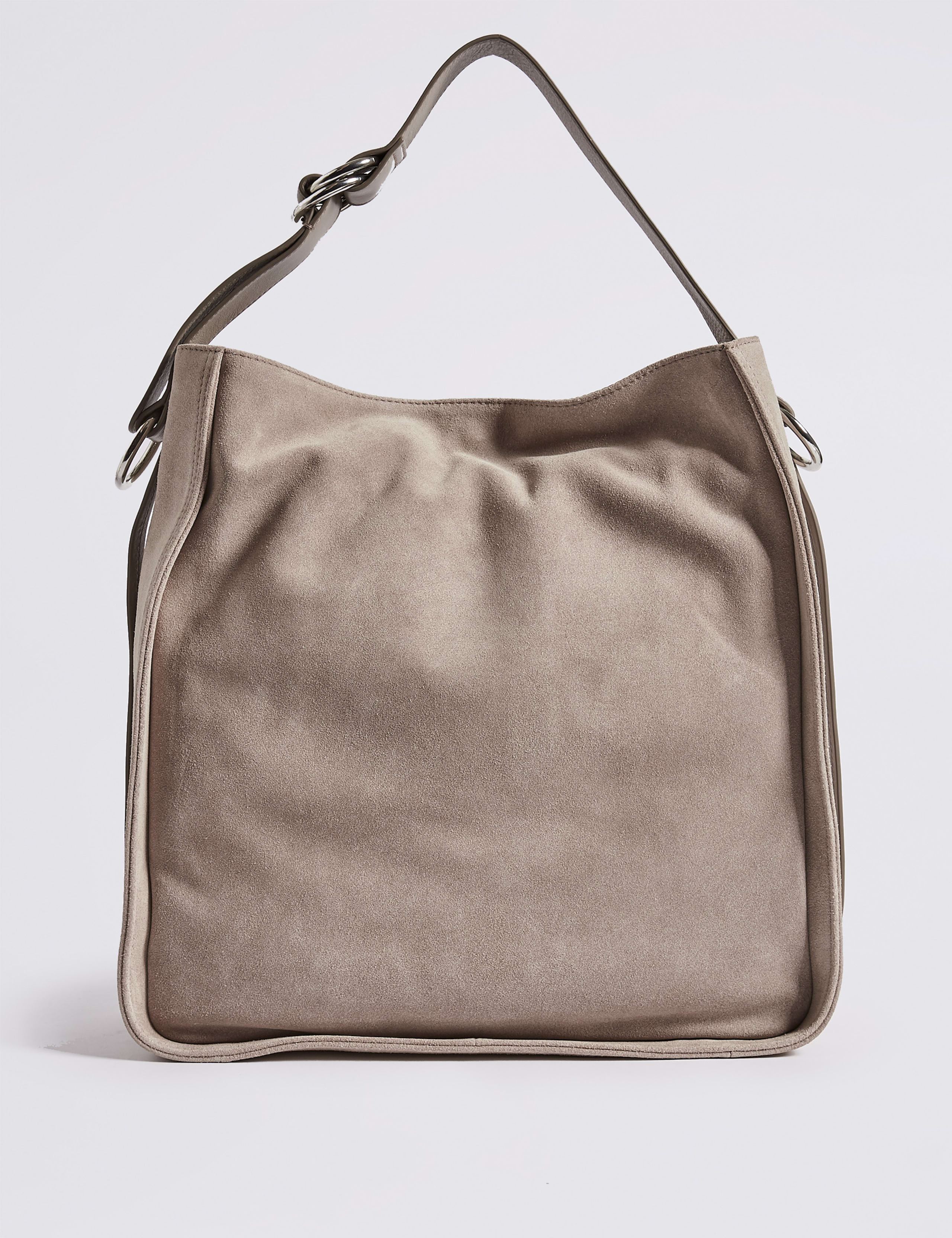 Suede Hobo Bag 2 of 5