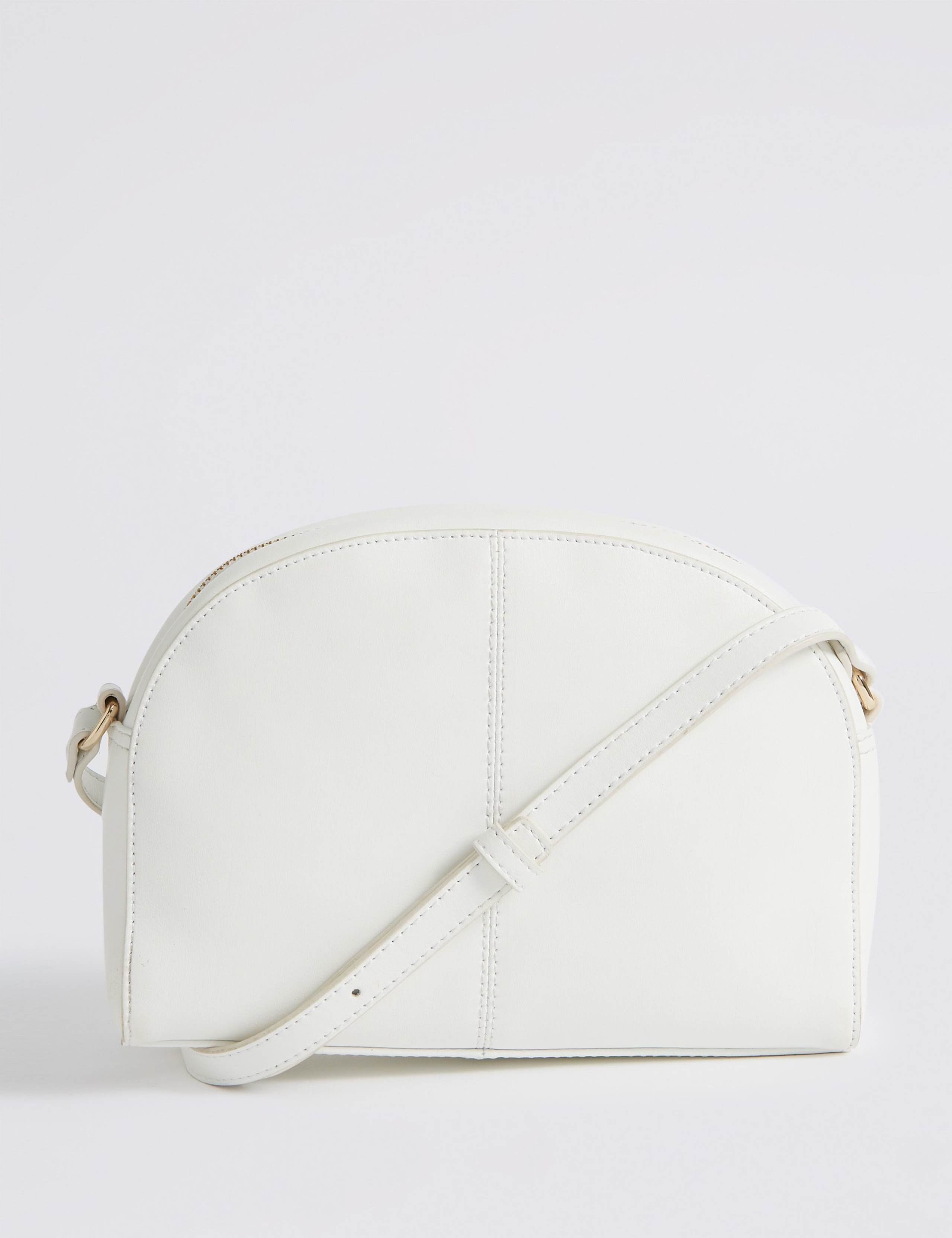 Leather Crescent Cross Body Bag 3 of 4