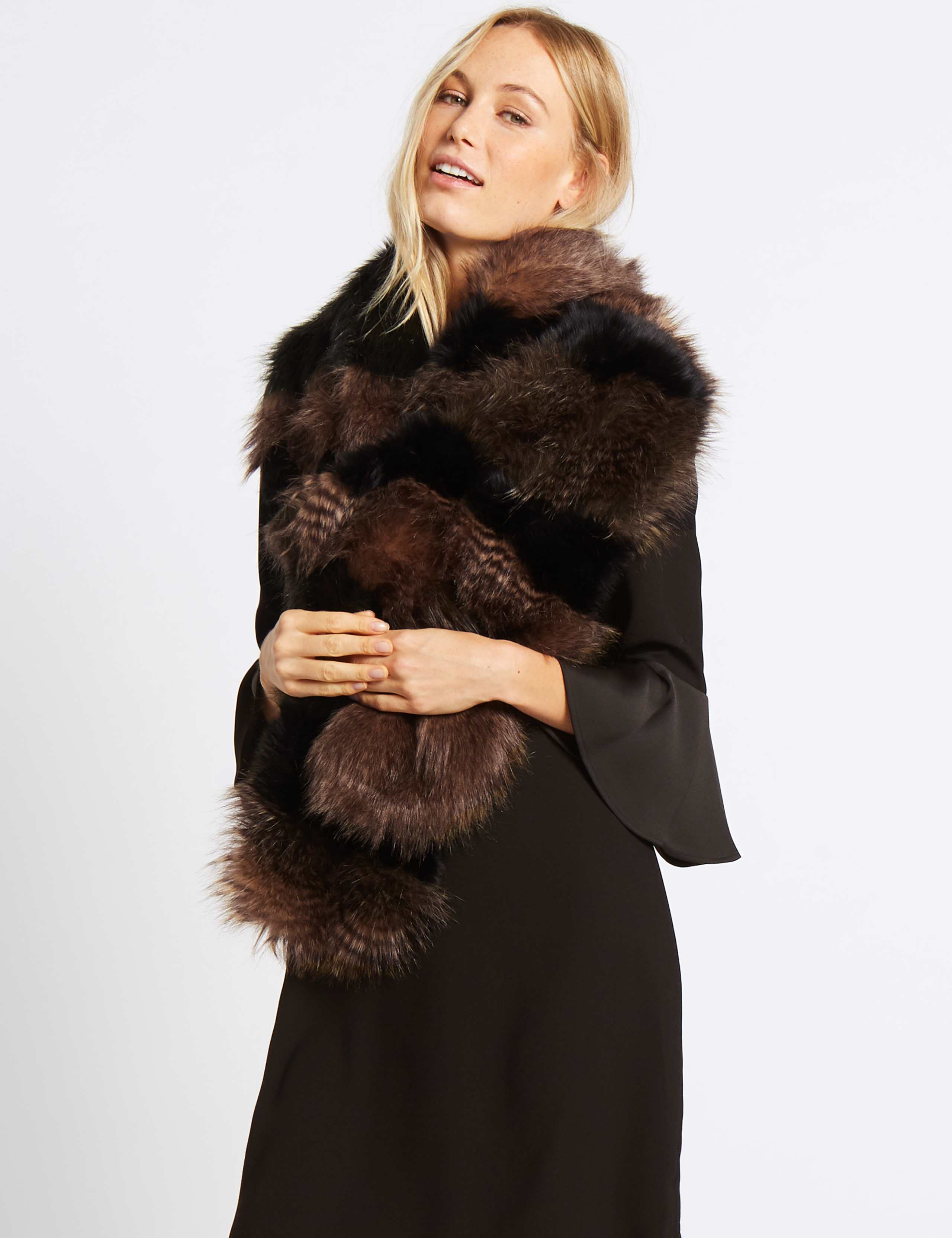 Faux Fur Scarf 1 of 3