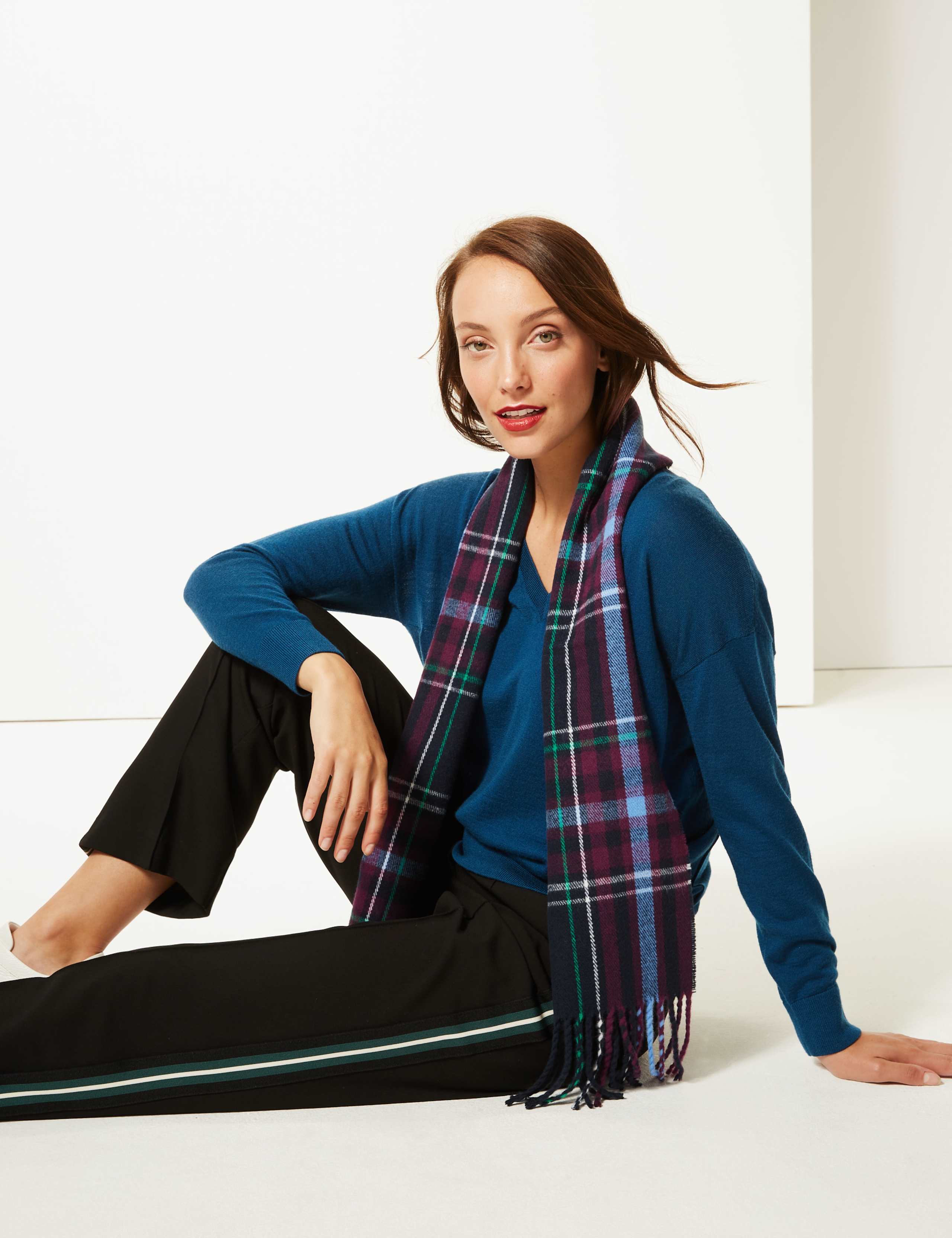 Checked Scarf 1 of 3