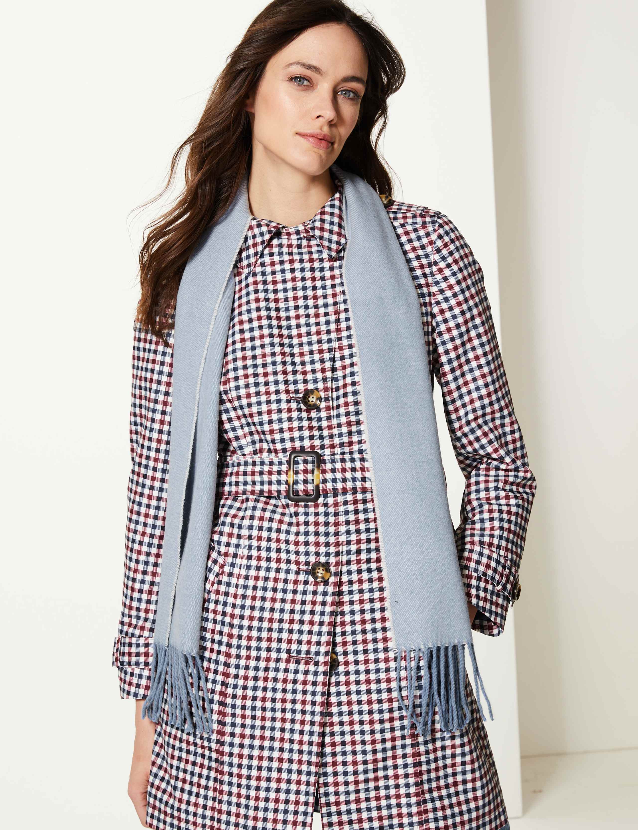 Textured Woven Scarf 1 of 2