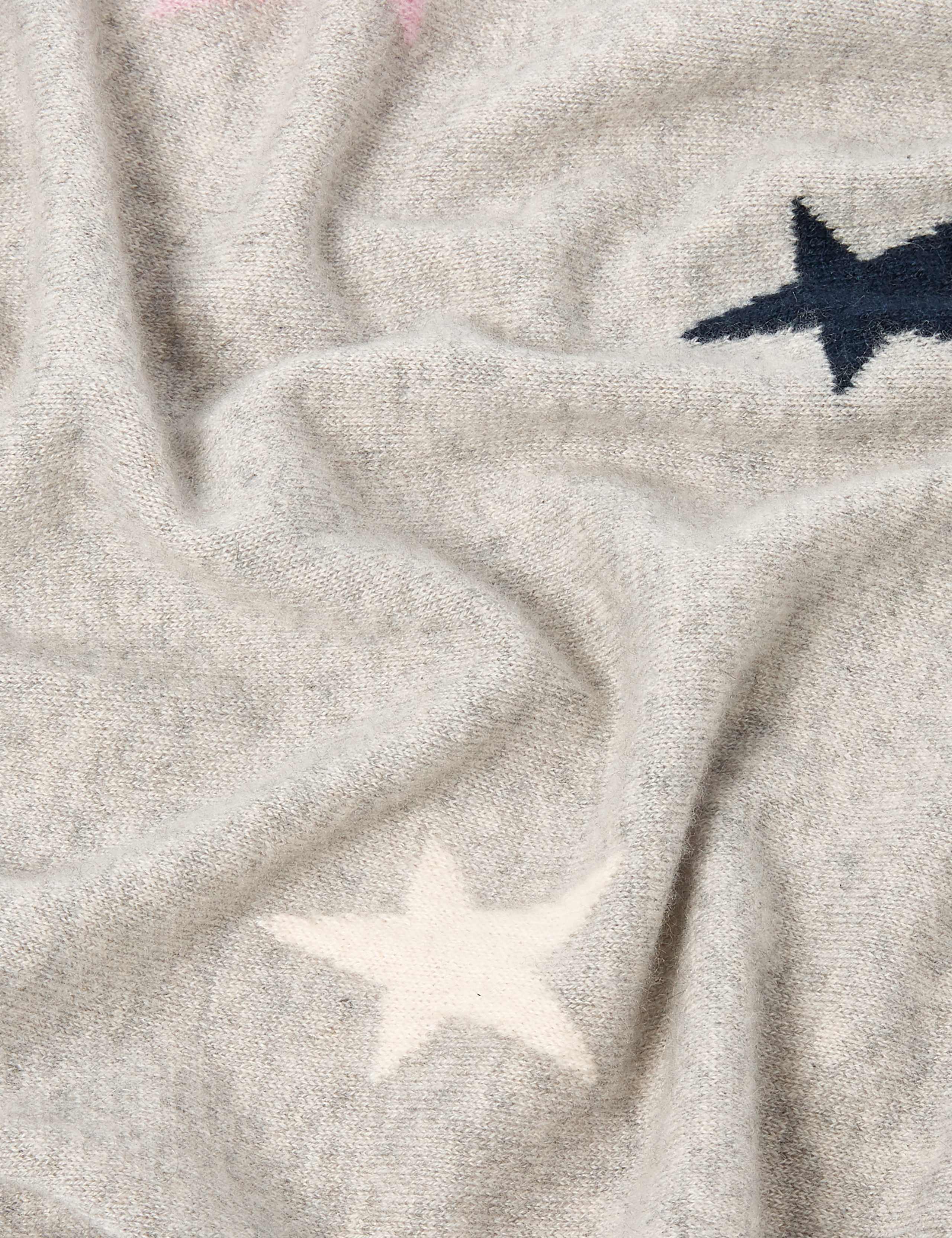 Pure Cashmere Star Scarf 2 of 2
