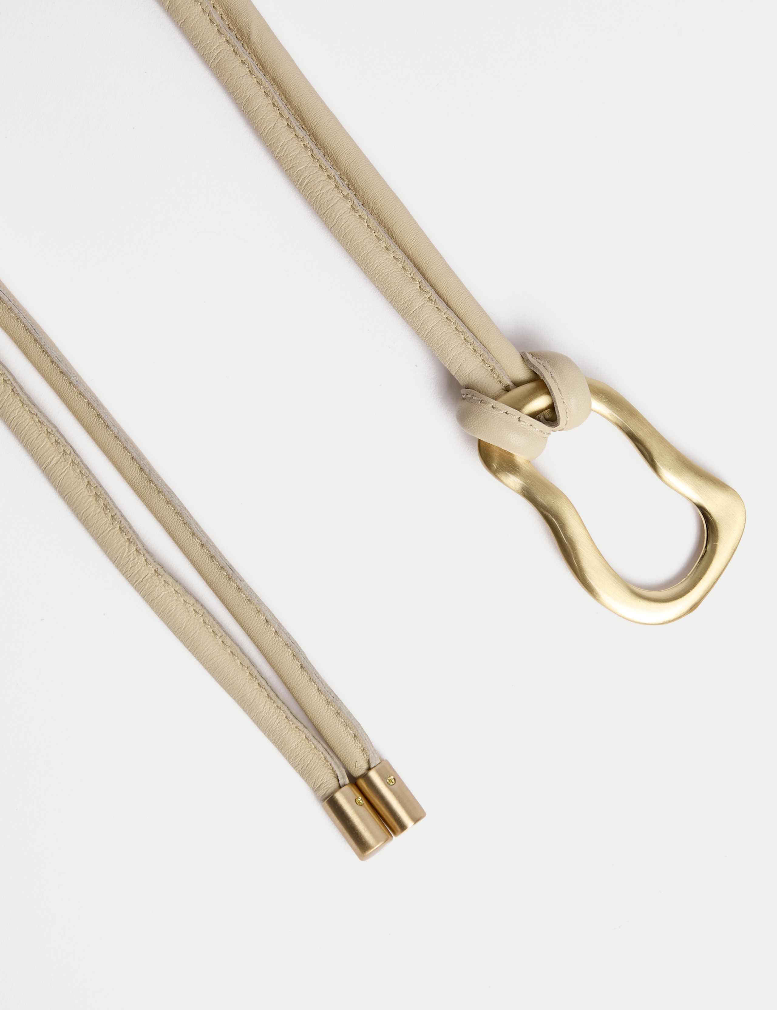 Leather Rope Buckle Jeans Belt 2 of 2