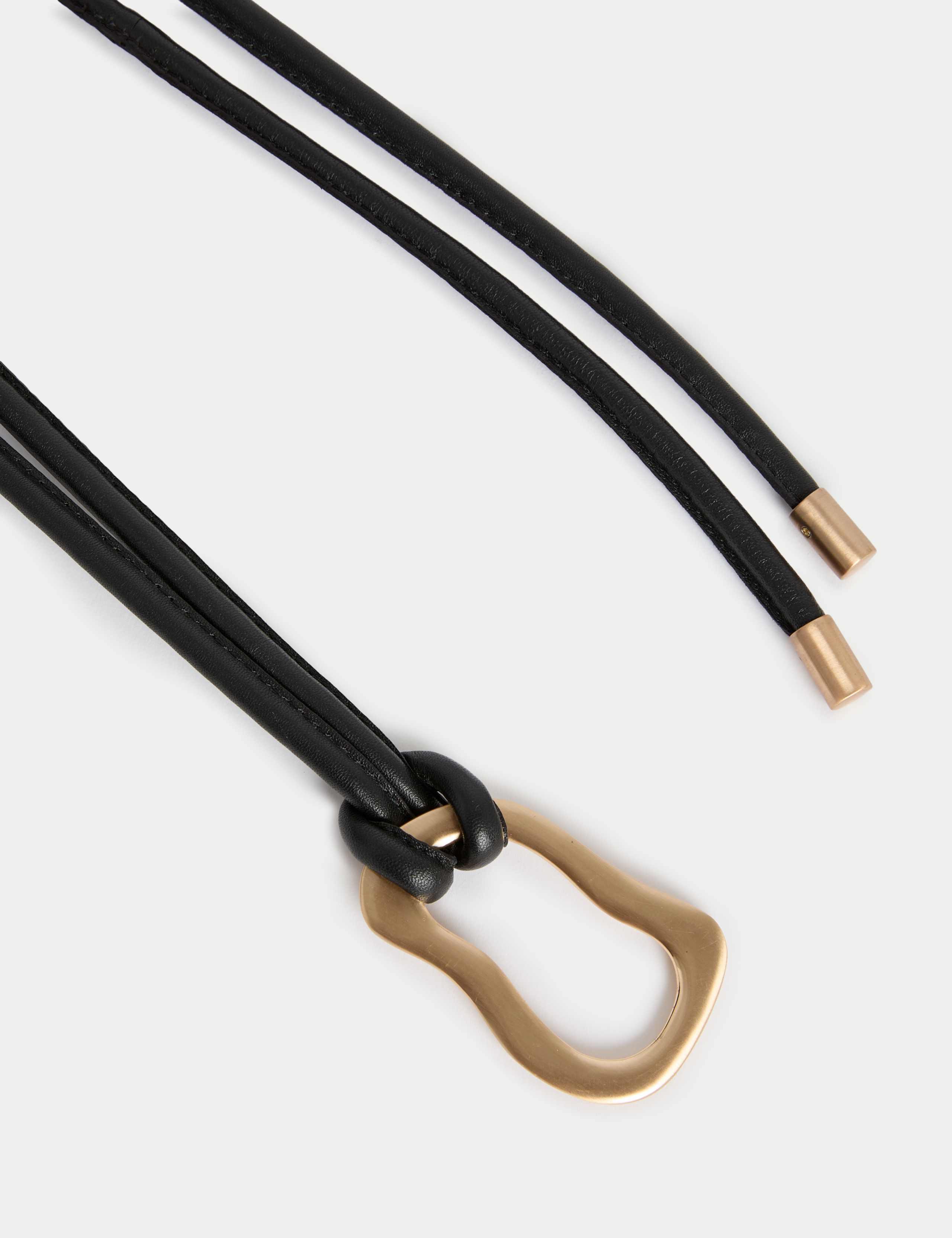 Leather Rope Buckle Jeans Belt 2 of 2