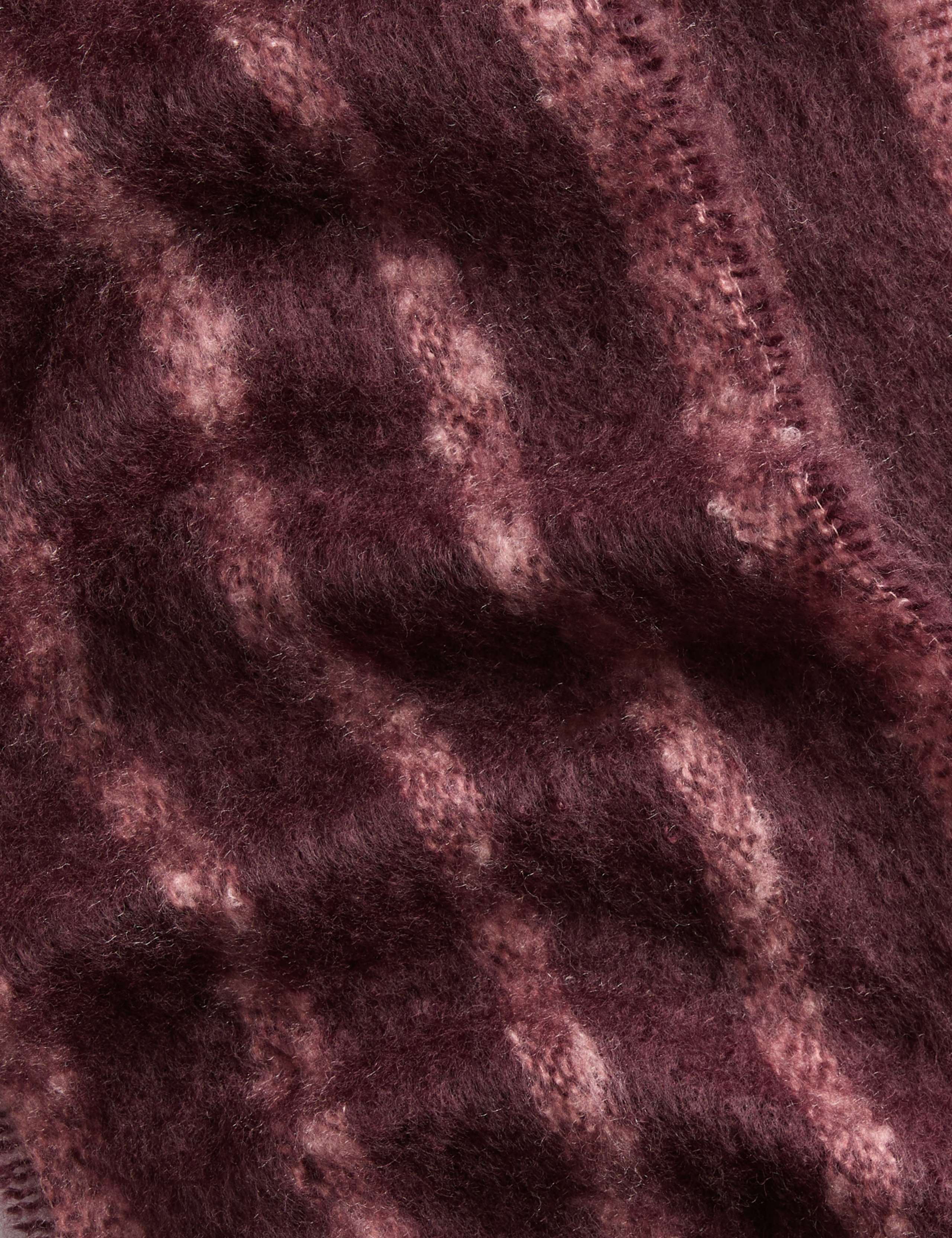 Striped Brushed Scarf 2 of 2