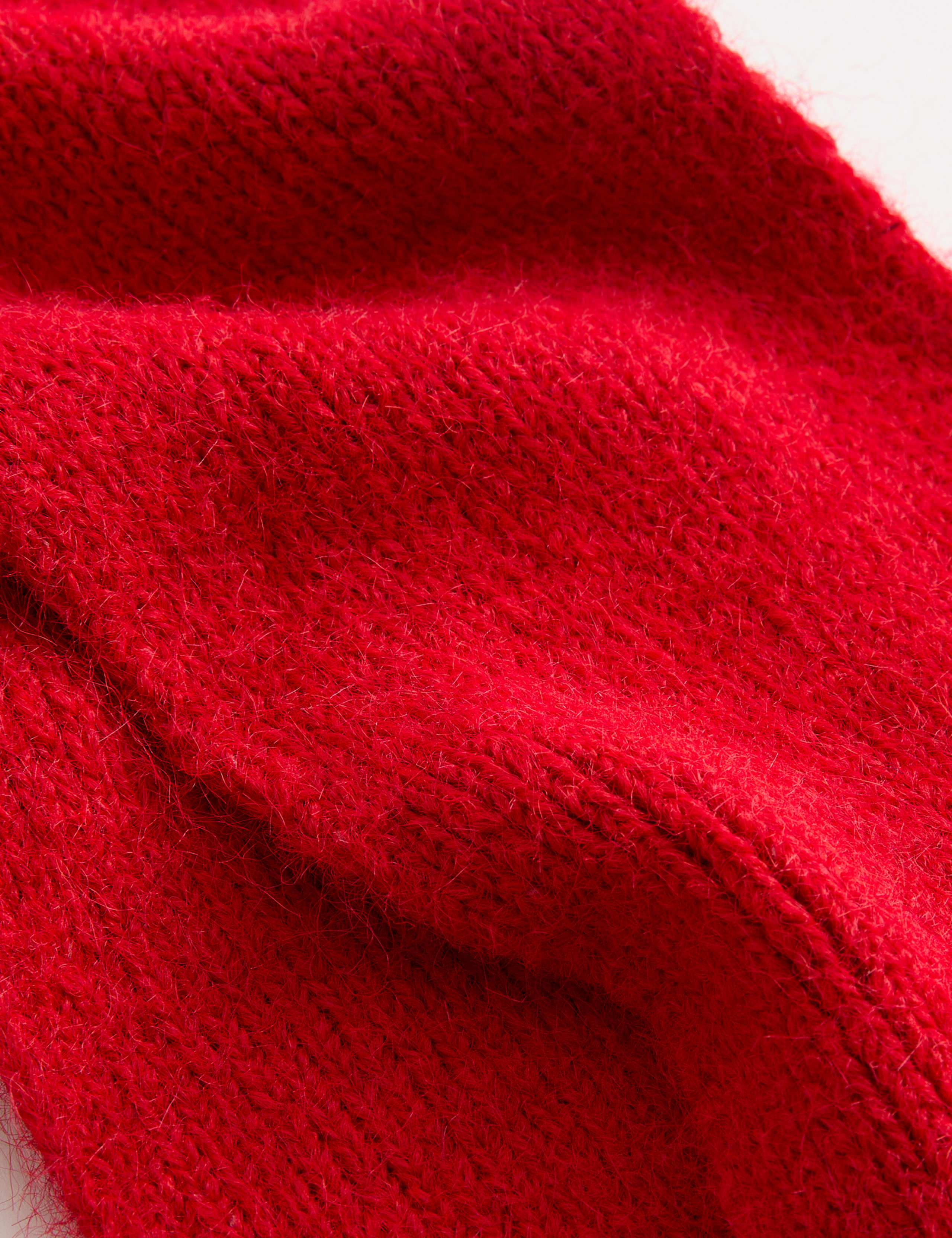 Slim Knitted Scarf with Wool 2 of 2