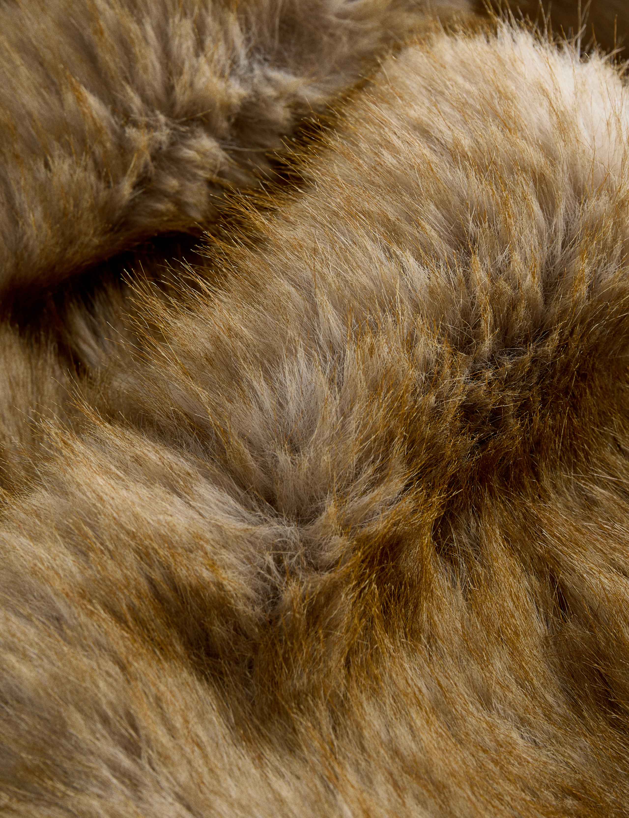 Faux Fur Tipped Scarf 2 of 2
