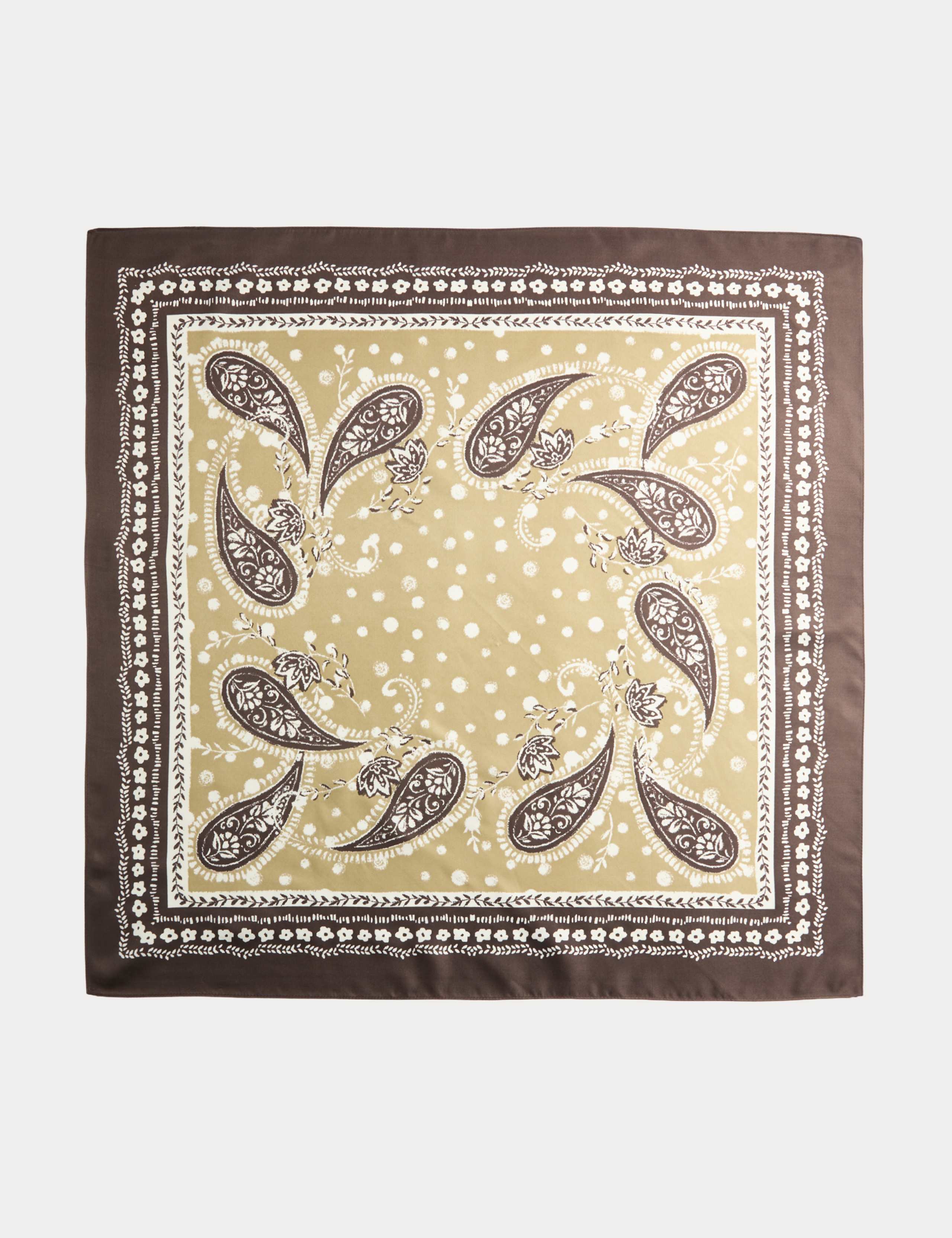 Satin Printed Neckerchief 2 of 3