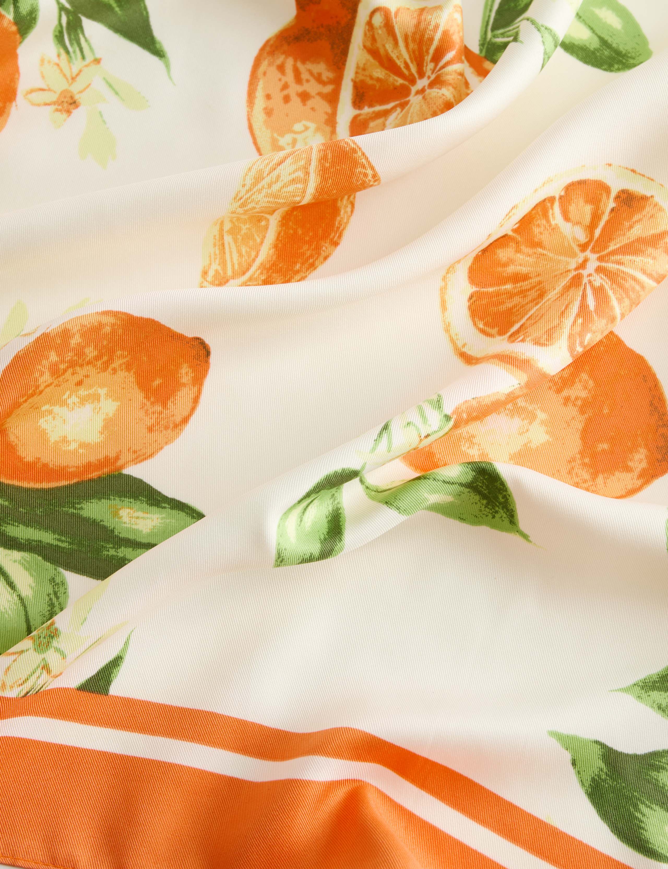 Satin Printed Scarf 3 of 3