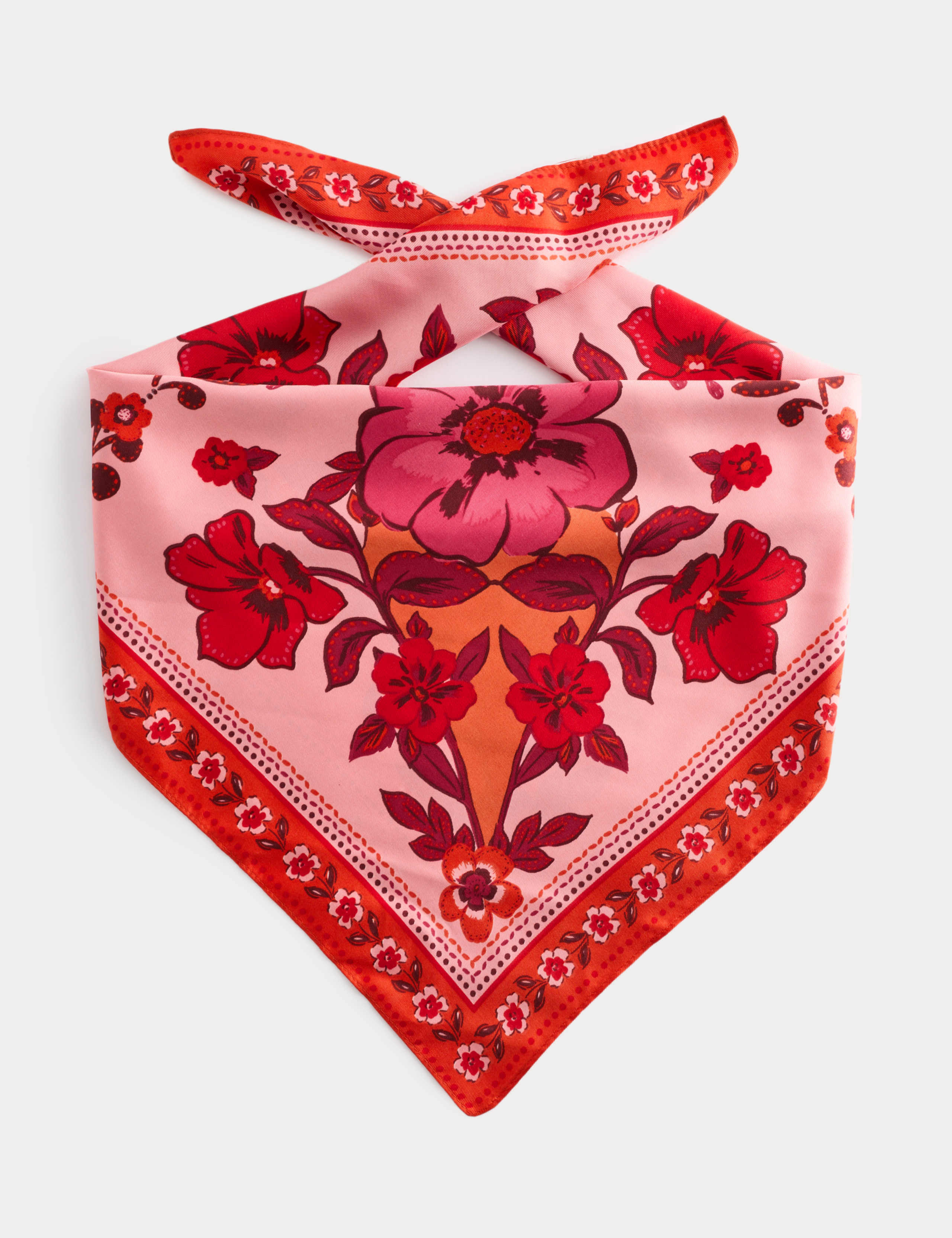 Satin Printed Neckerchief 2 of 3