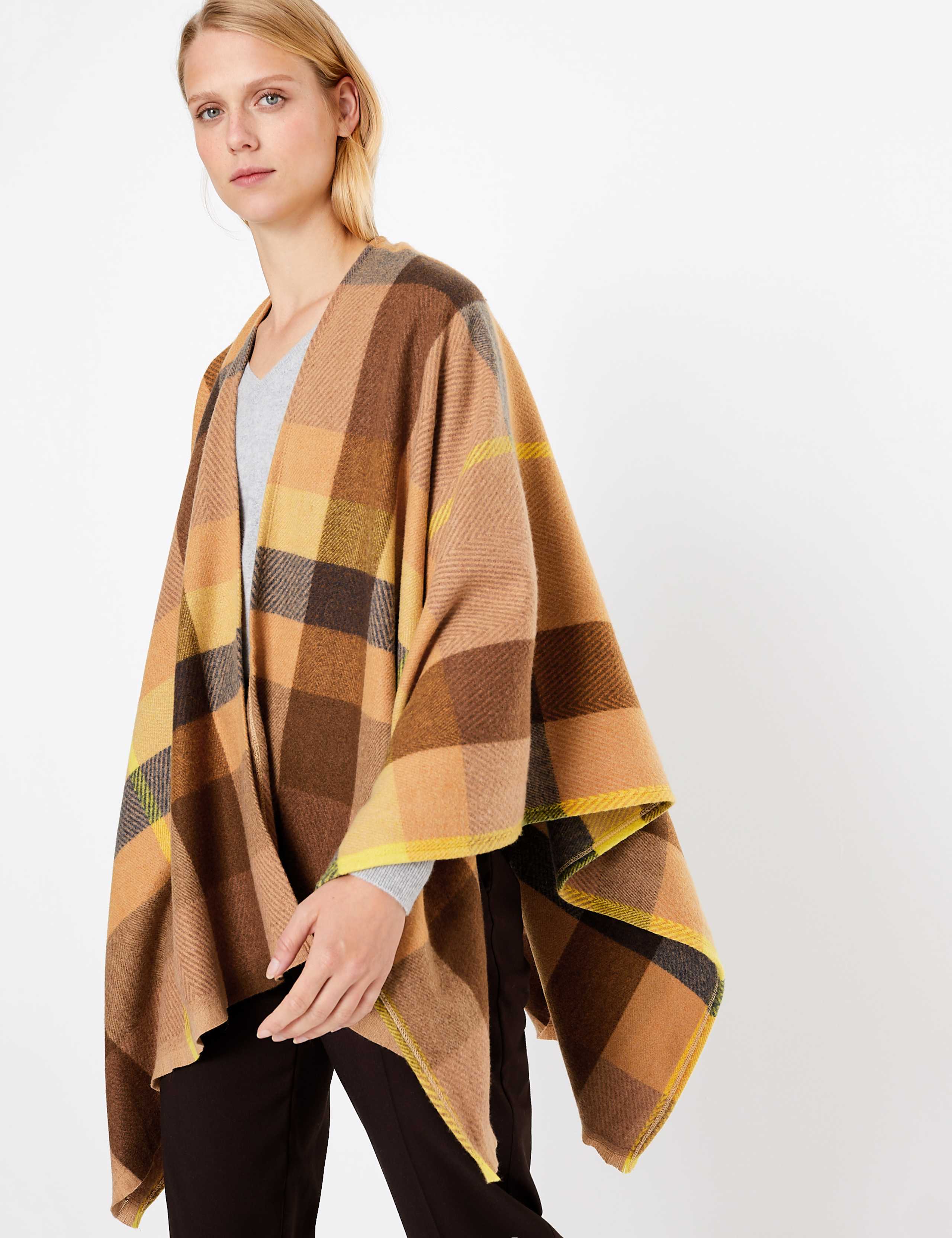 Checked Wrap | M&S Collection | M&S