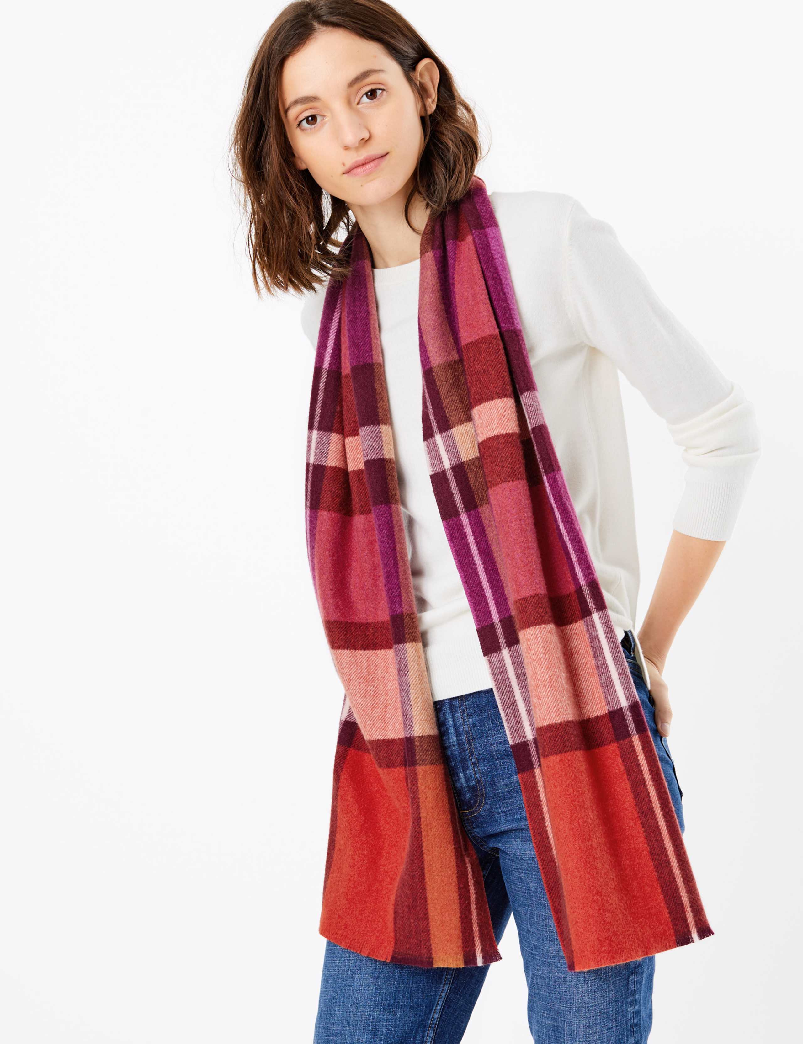 Checked Scarf 1 of 3