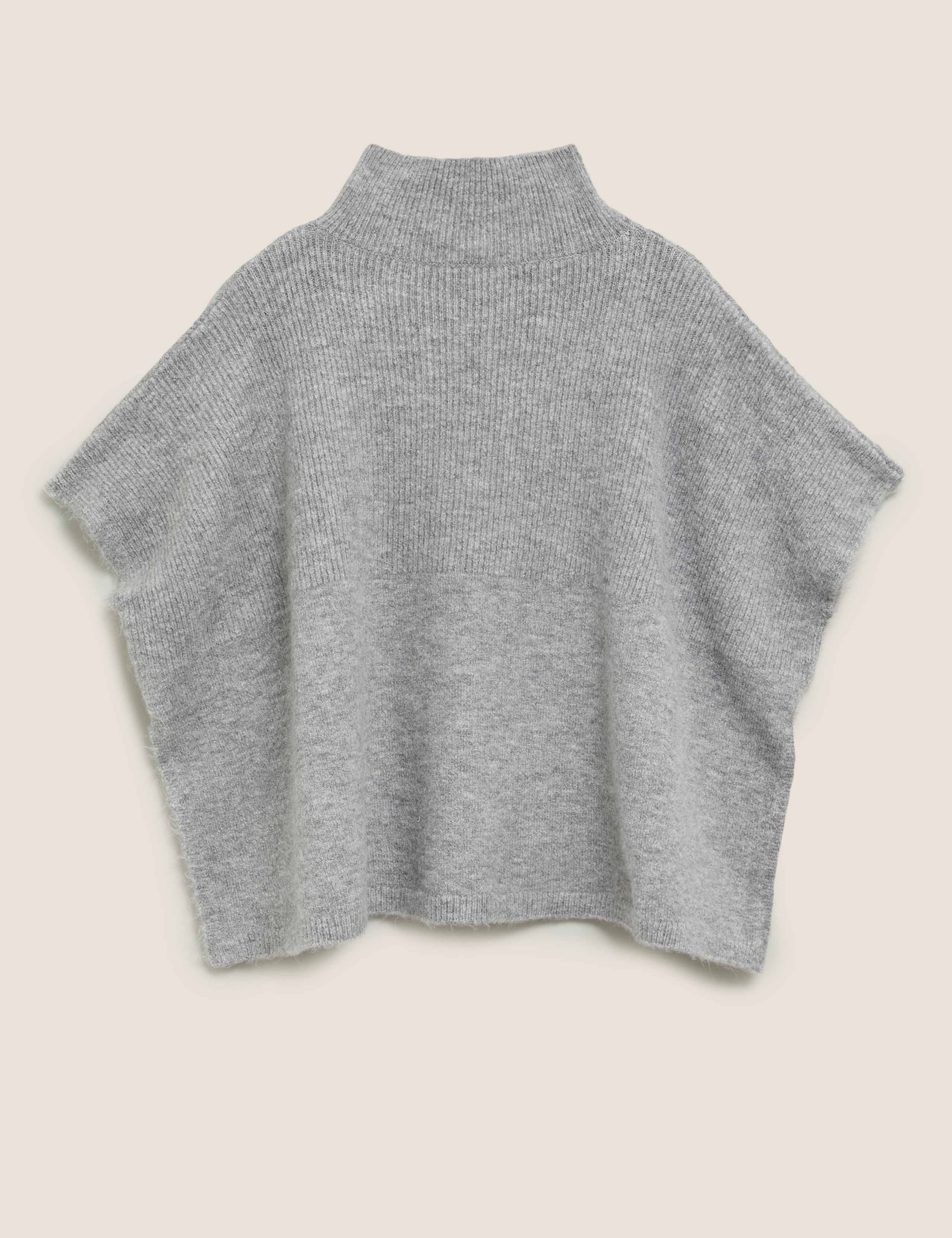Knitted Poncho 2 of 5