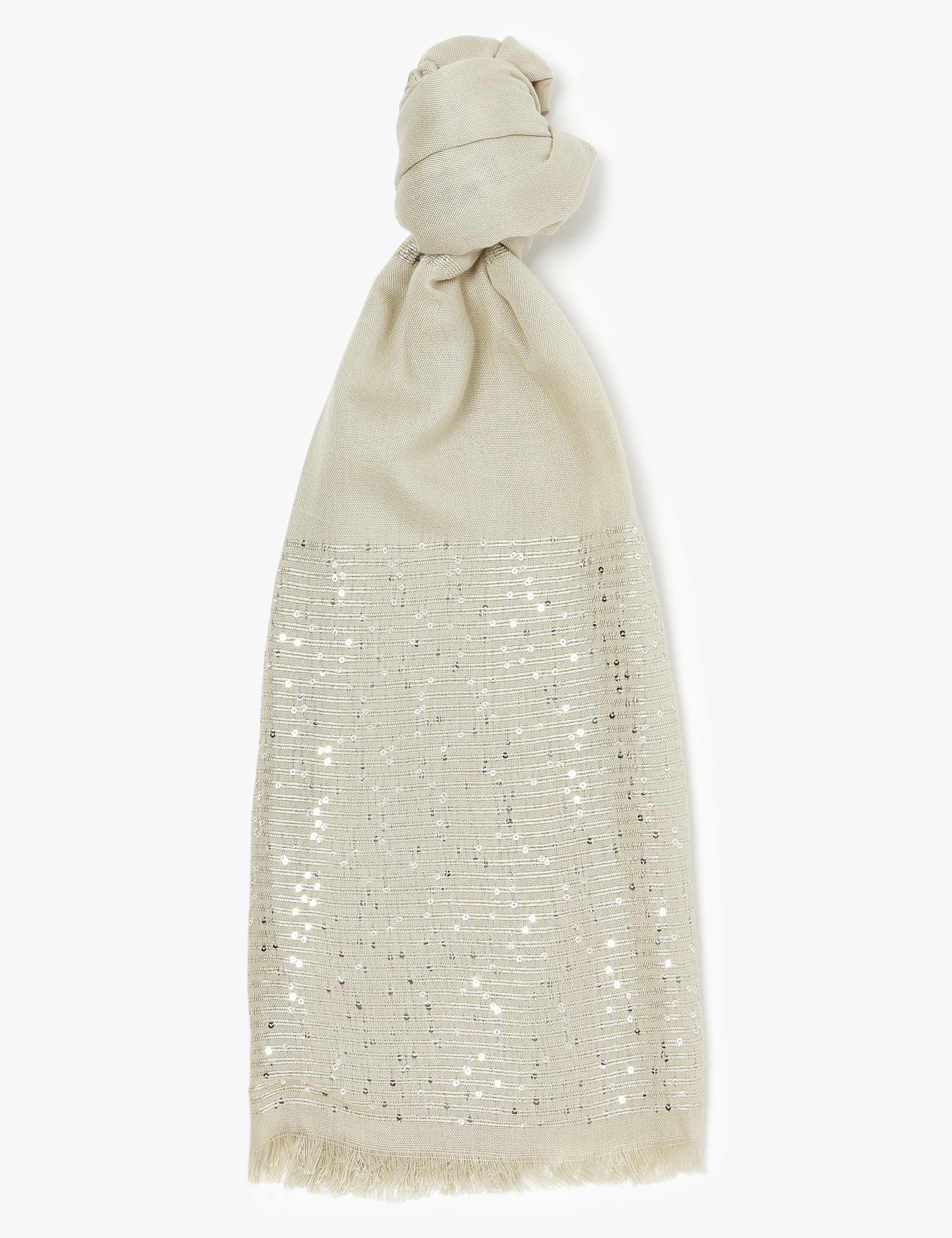 Sequin Scarf 1 of 2