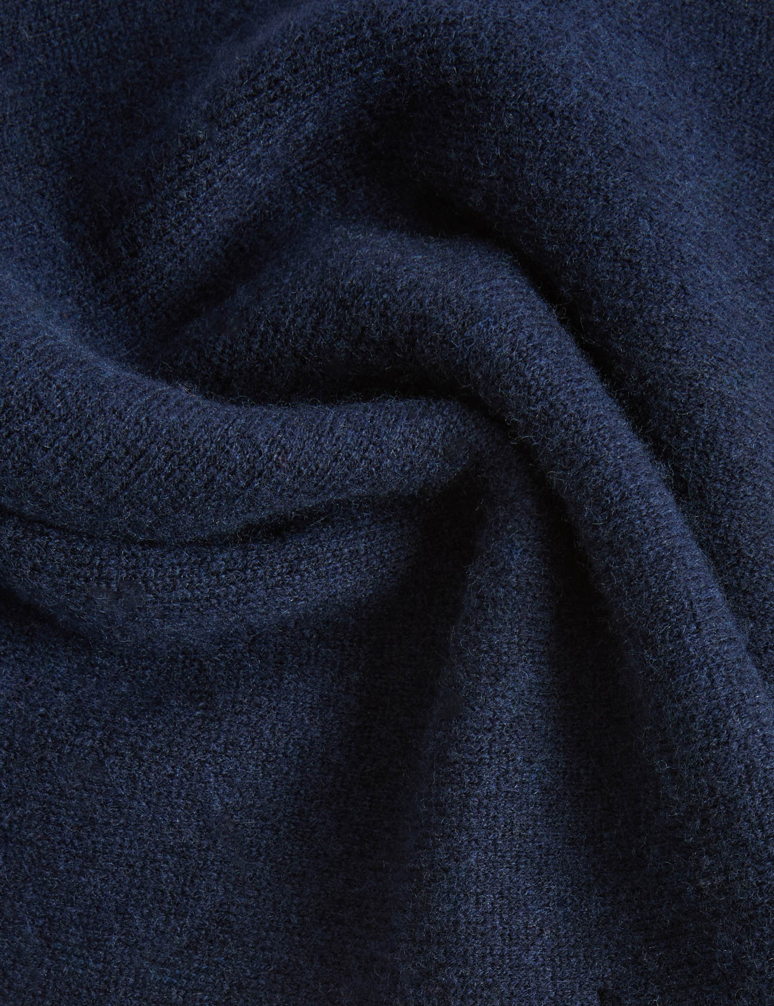 Wool Rich Triangle Scarf with Cashmere 2 of 2
