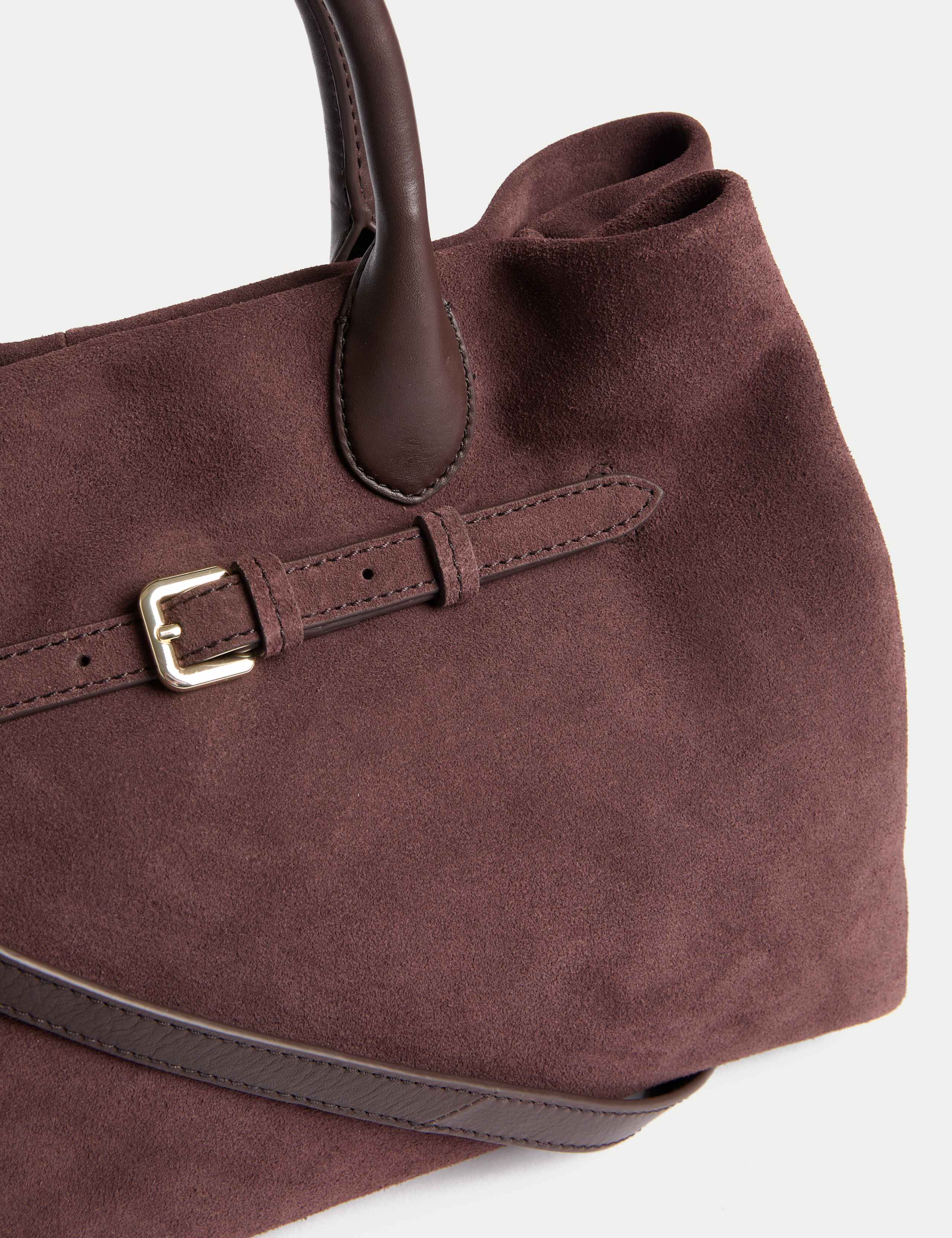 Suede Briefcase Bag 3 of 5