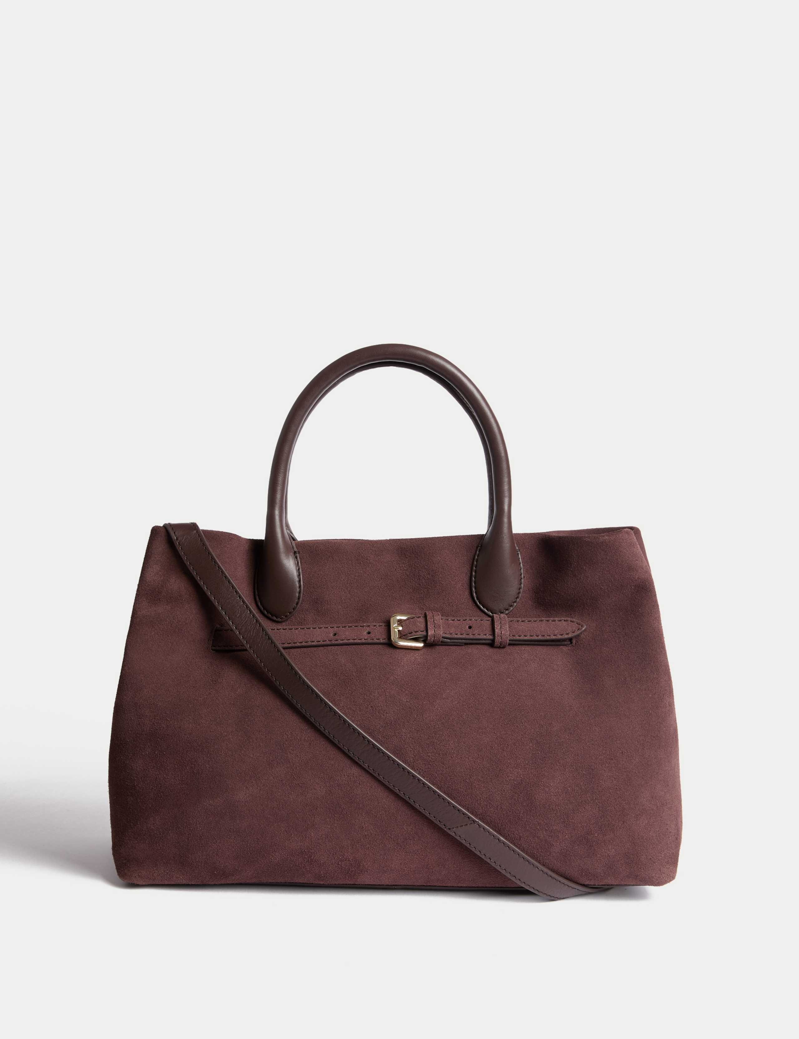 Suede Briefcase Bag 2 of 5