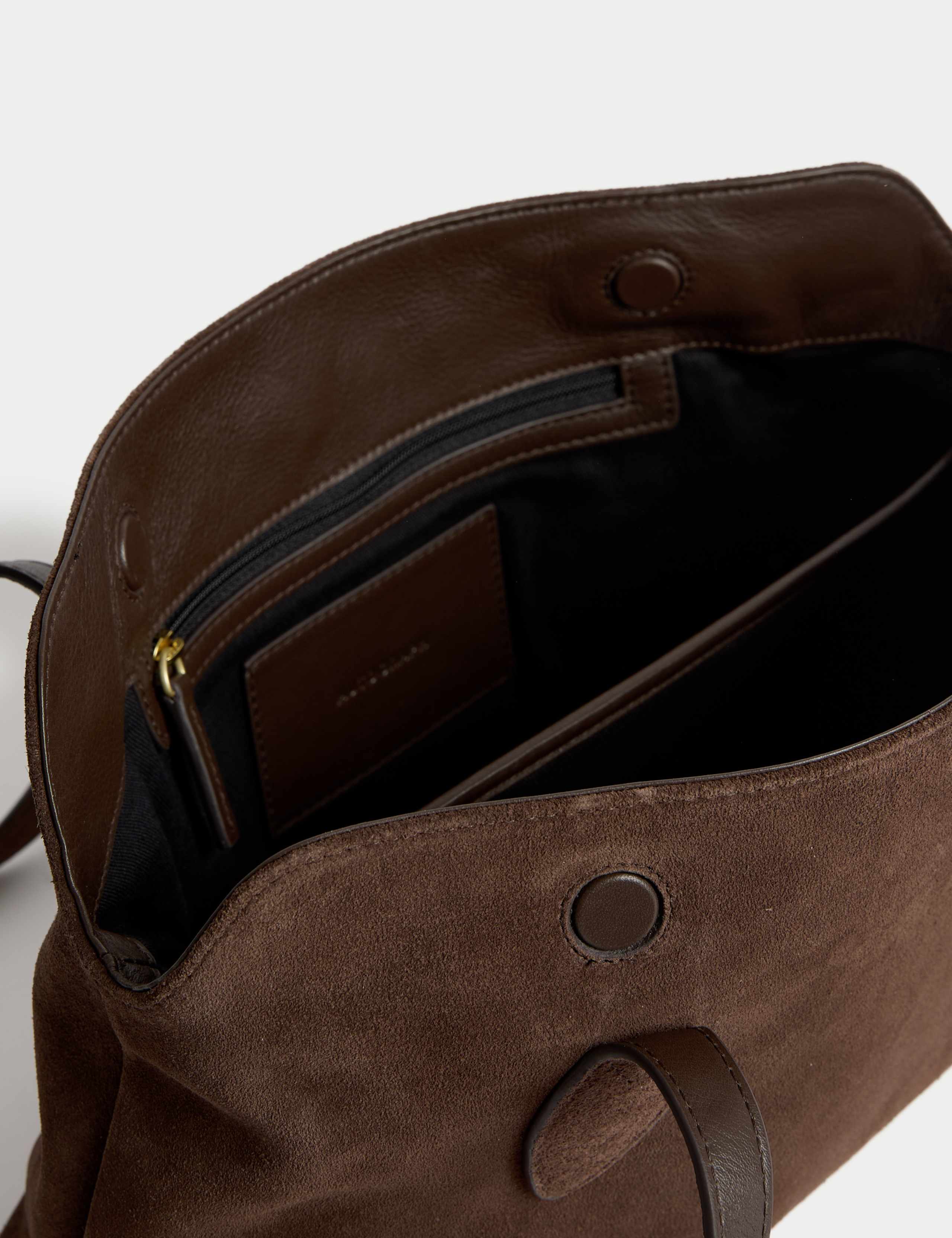 Suede Bowler Bag 4 of 4