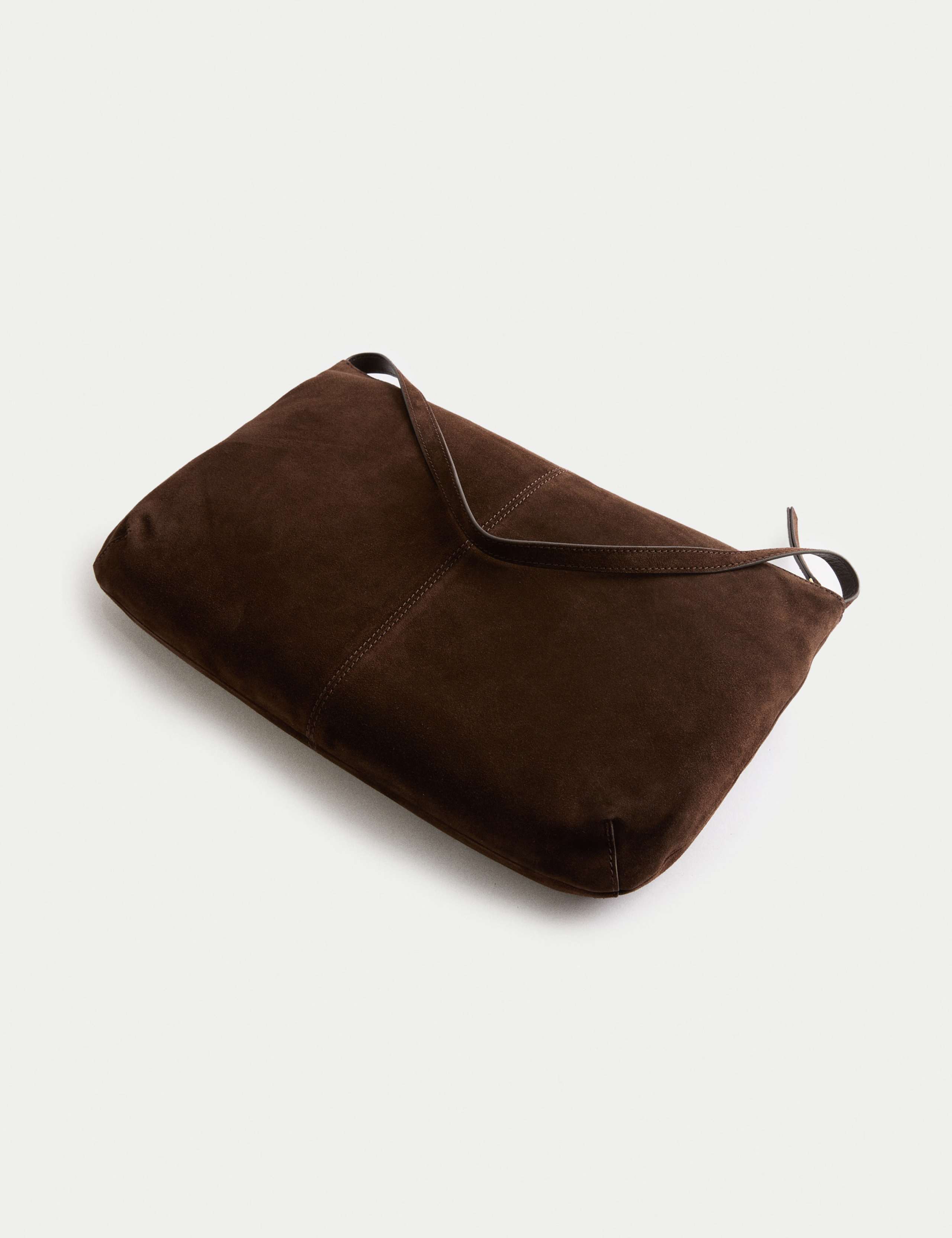 Suede Slouchy Shoulder Bag 4 of 4