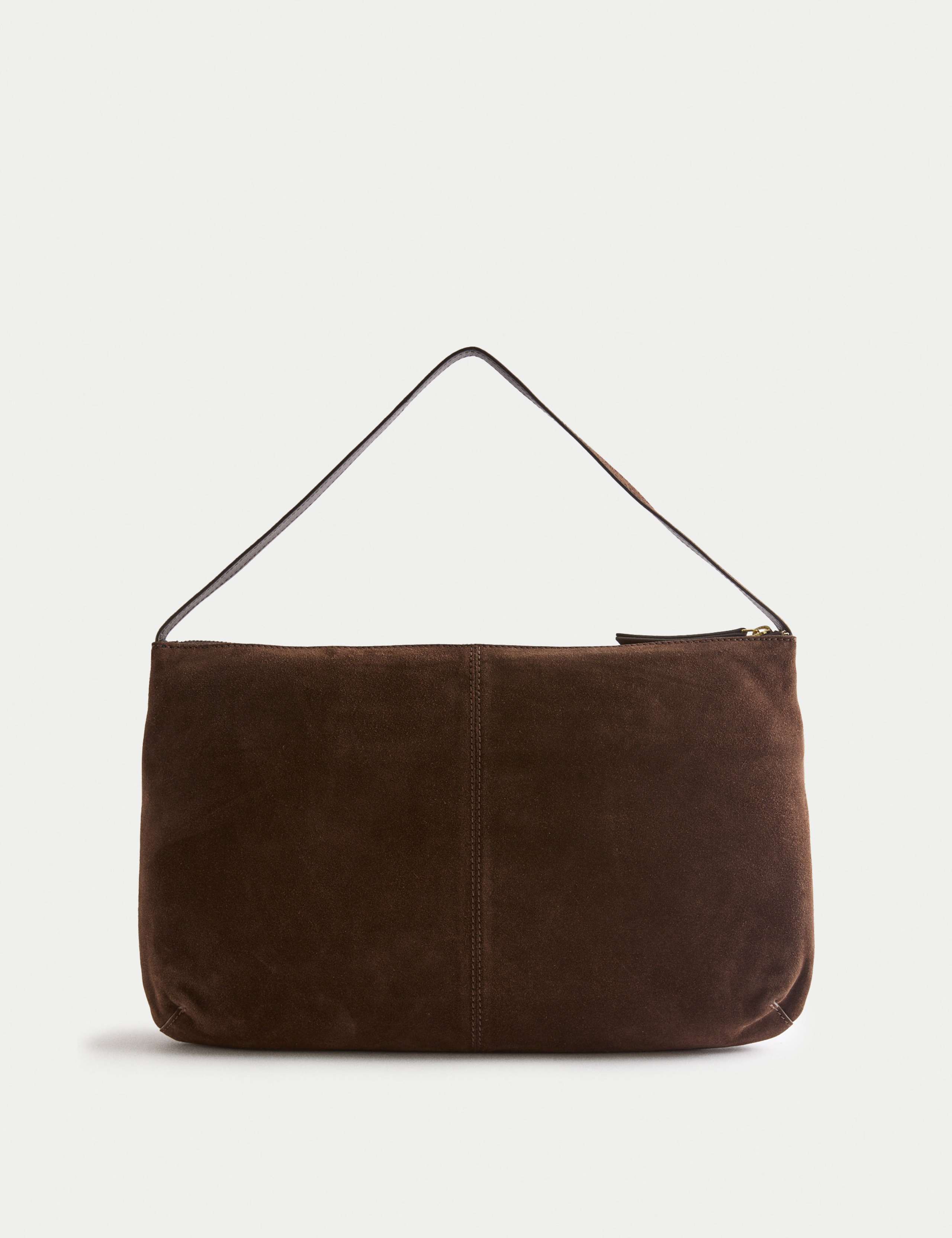 Suede Slouchy Shoulder Bag 2 of 4