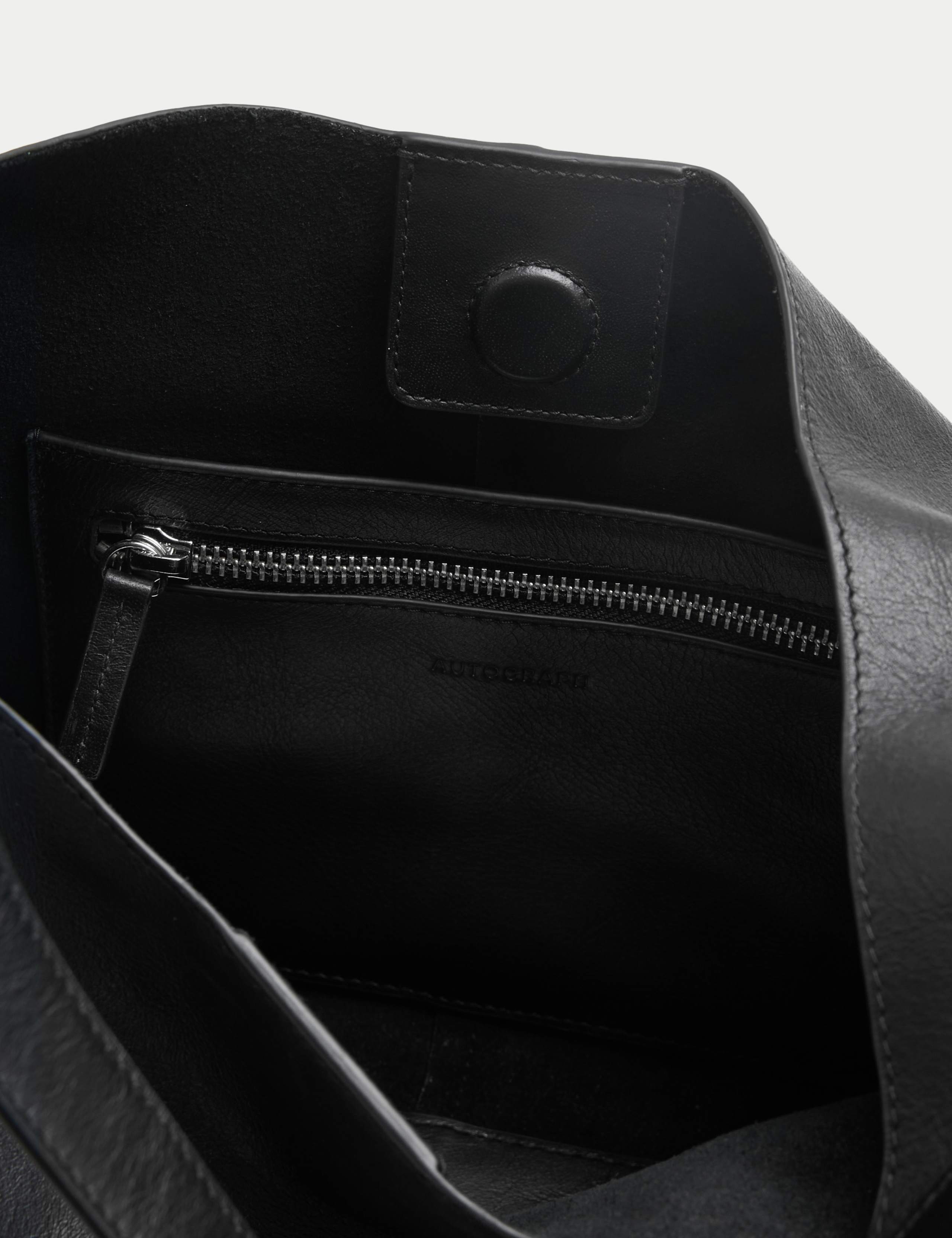 Leather Top Handle Shoulder Bag 4 of 4