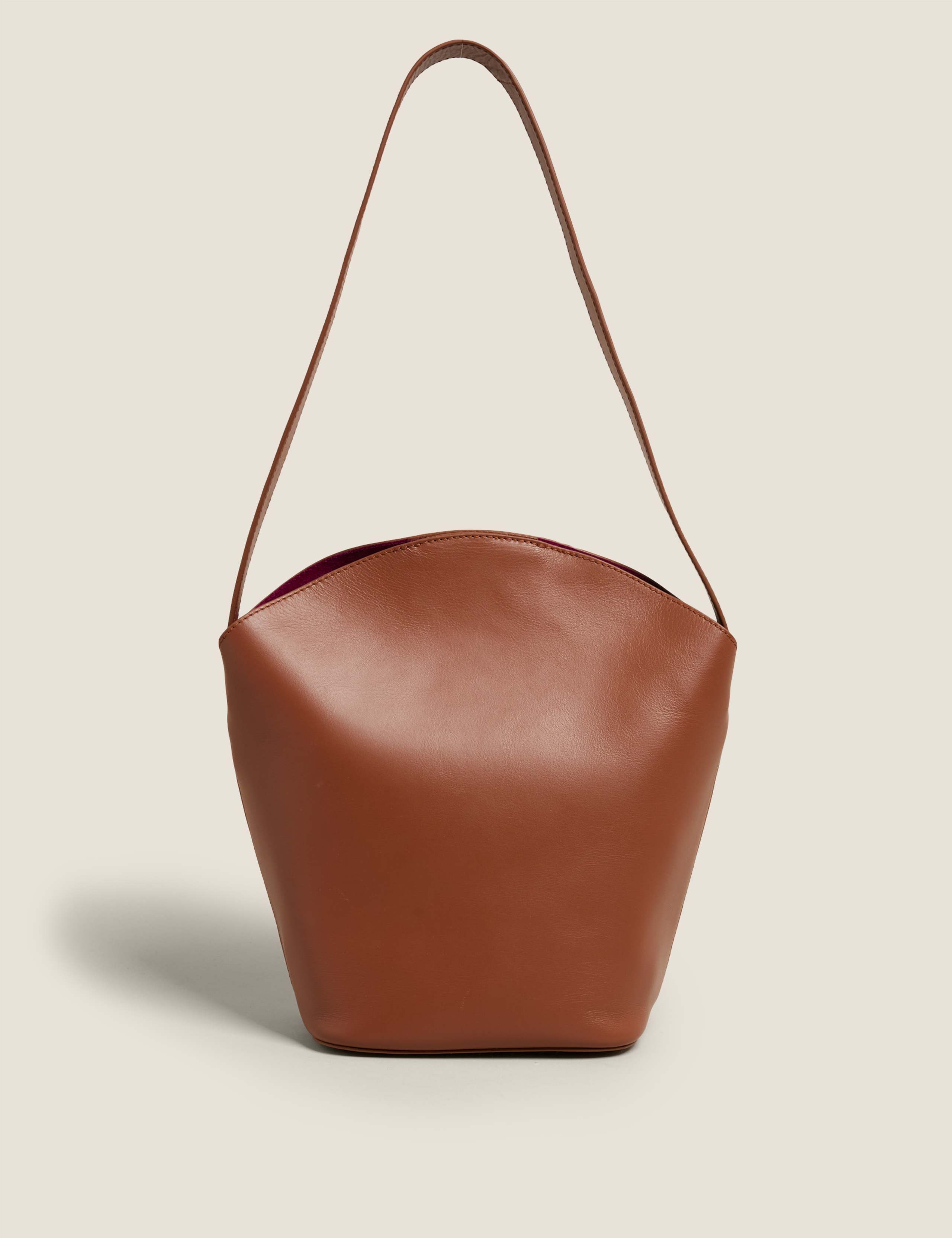 Leather Shoulder Bag 4 of 5