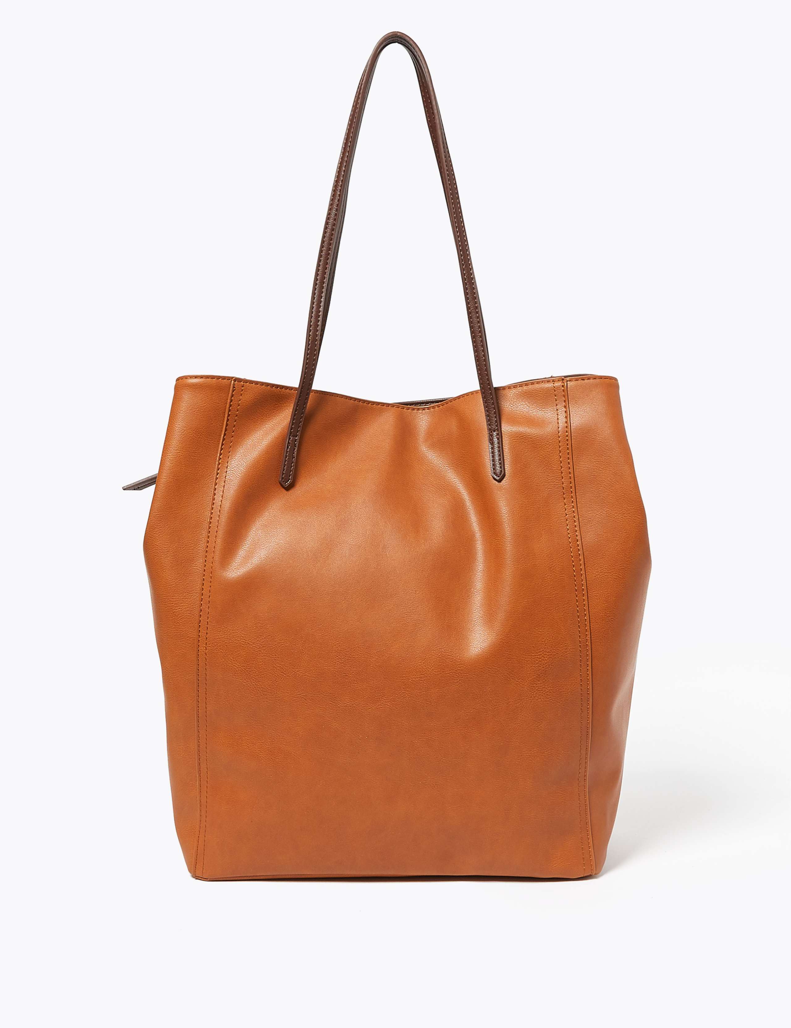 Vegan Buckle Detail Shopper Bag 3 of 5