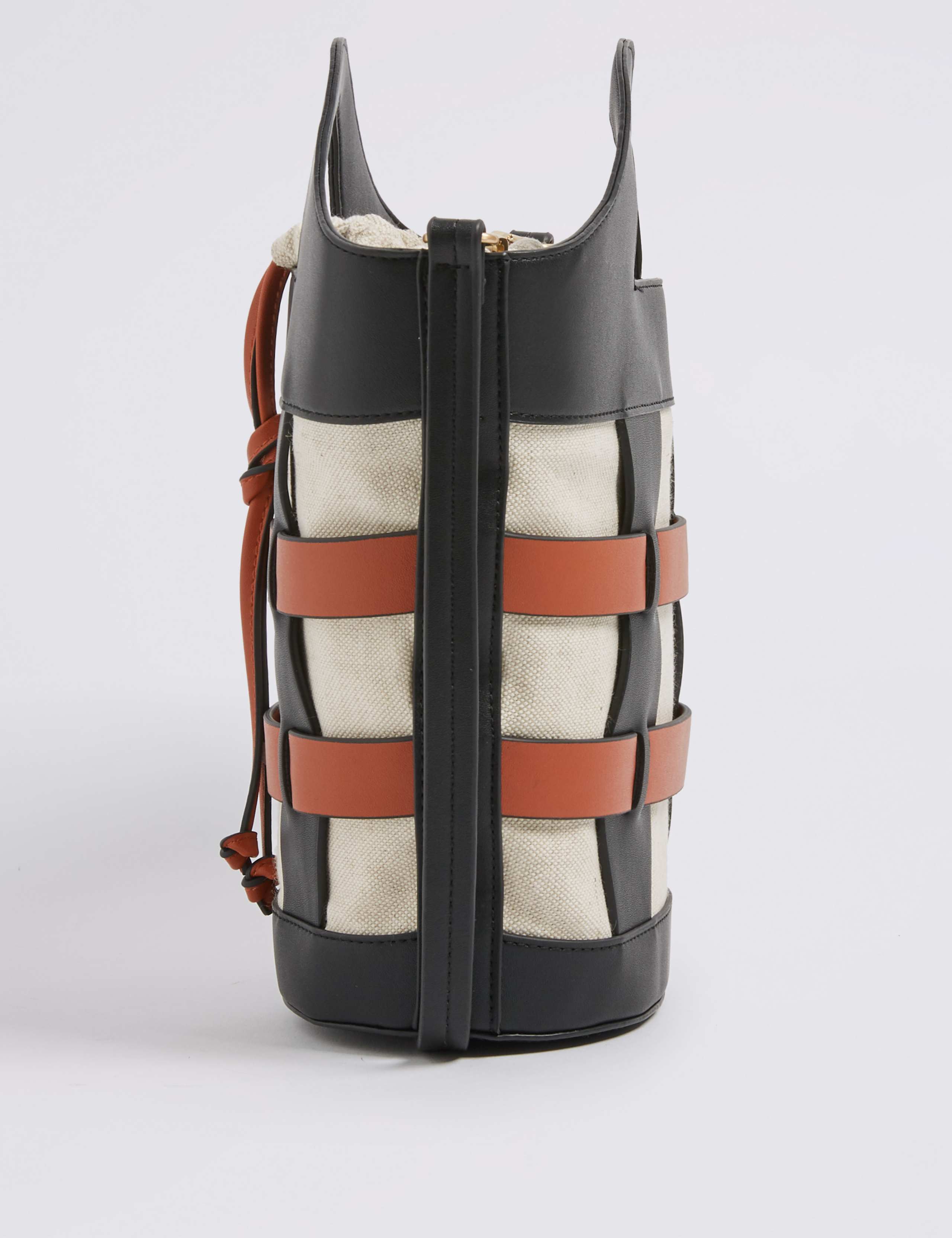Faux Leather Cross Body Bag 3 of 5