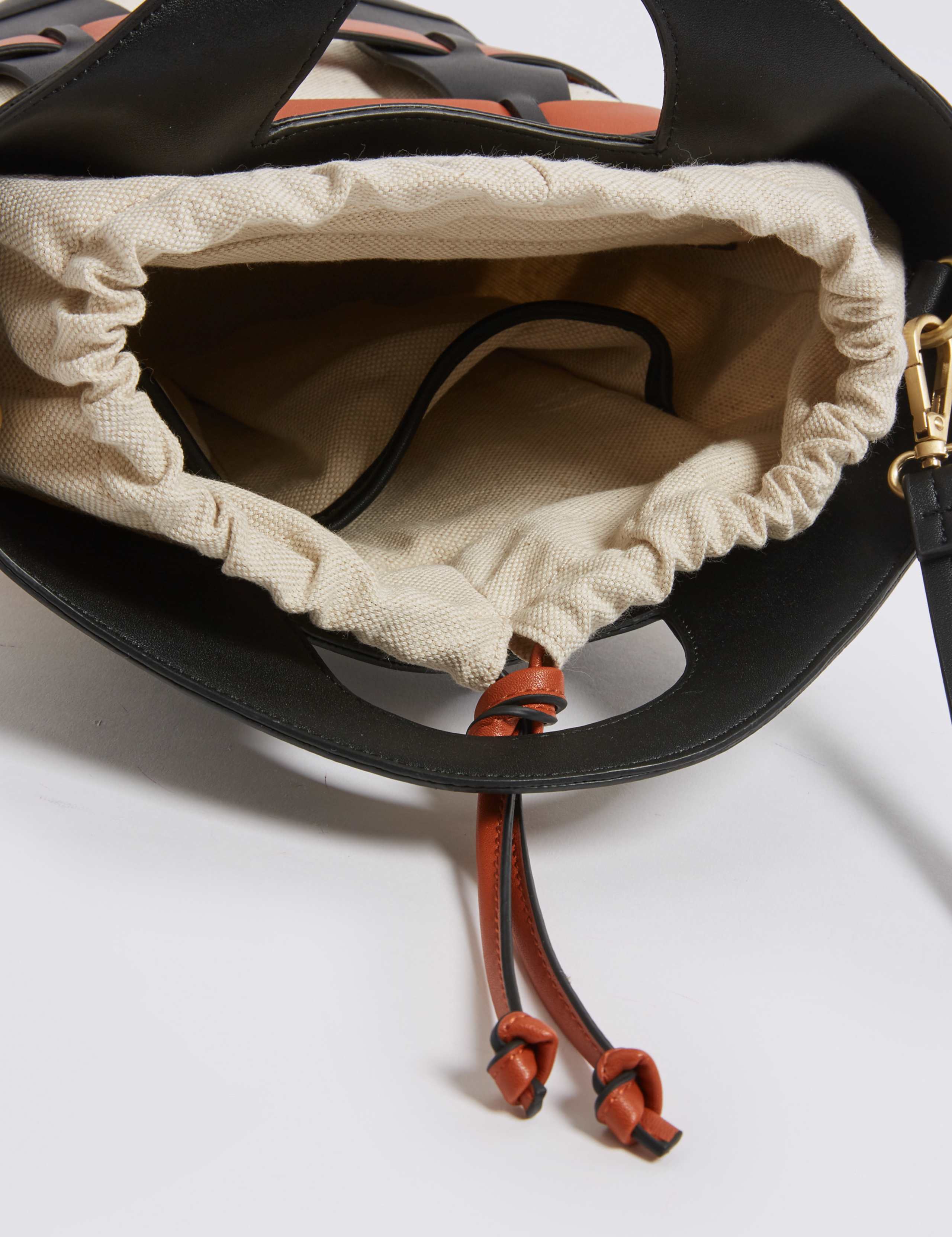 Faux Leather Cross Body Bag 5 of 5