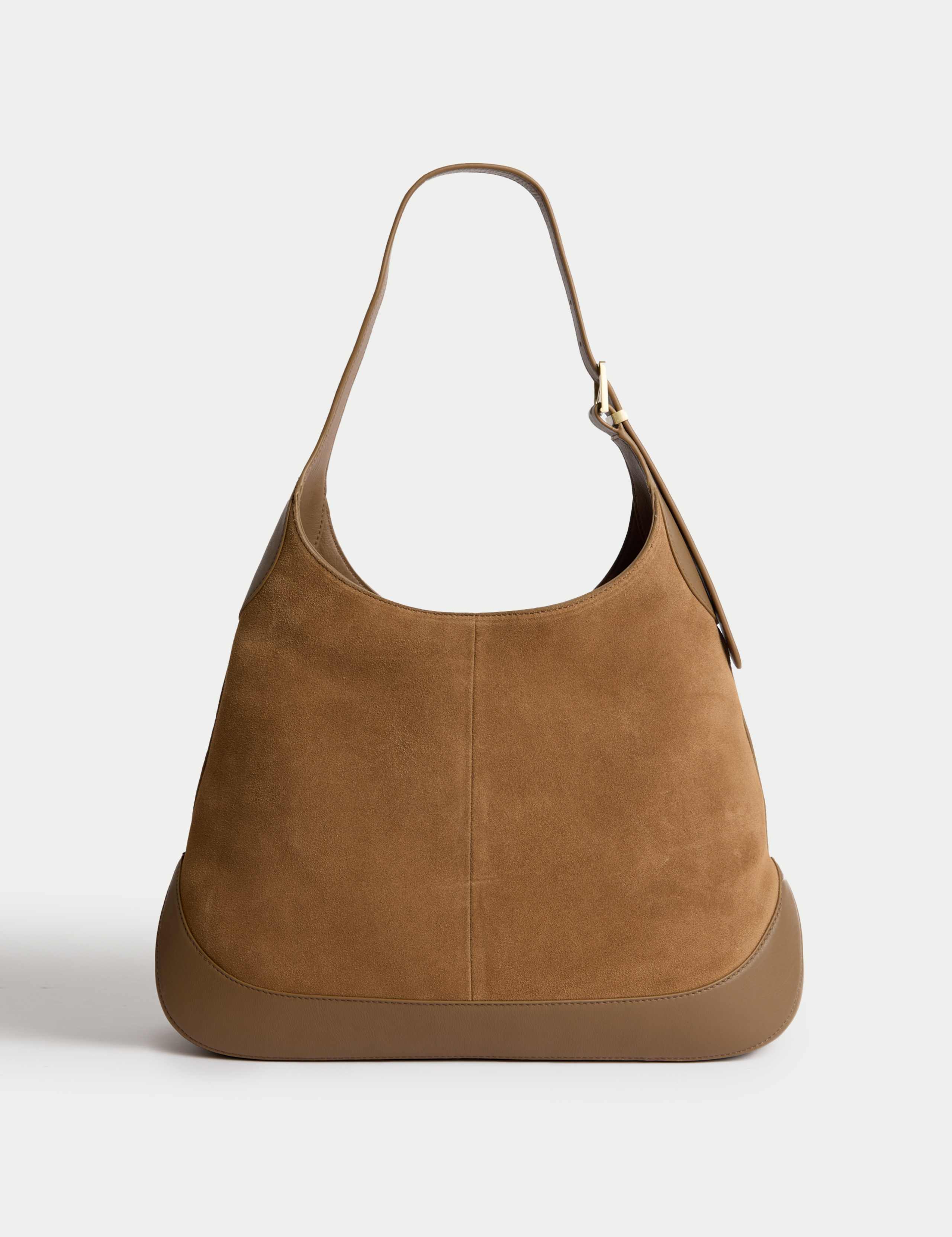 Suede Top Handle Shoulder Tote 3 of 4