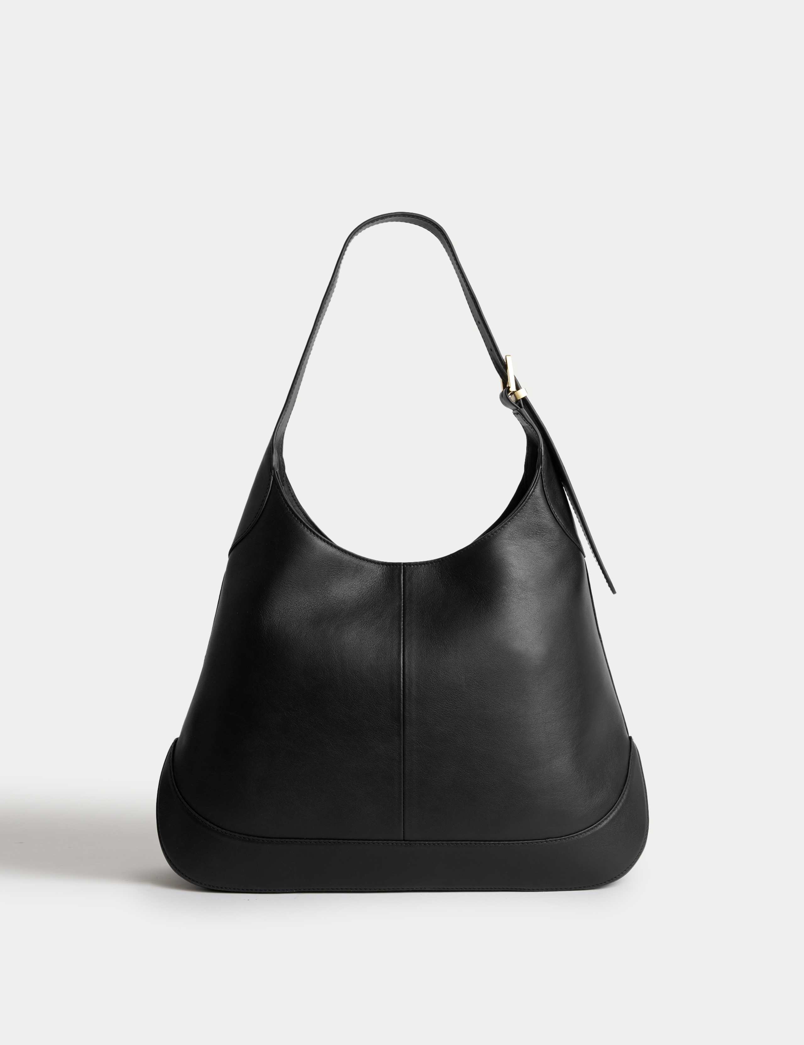 Leather Top Handle Shoulder Tote 3 of 4