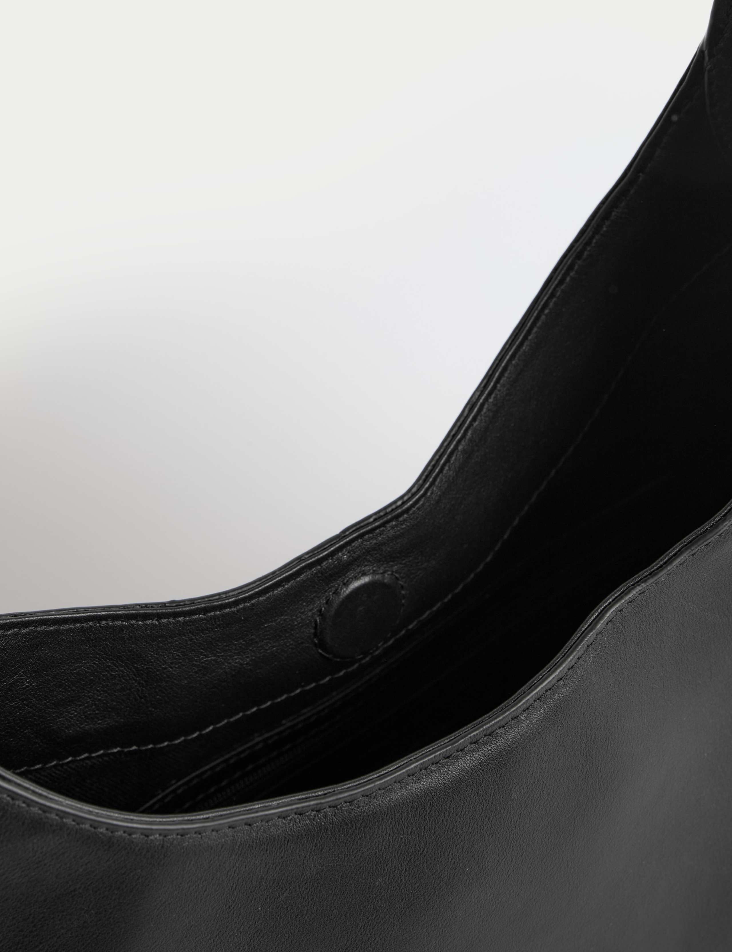 Leather Top Handle Shoulder Tote 4 of 4
