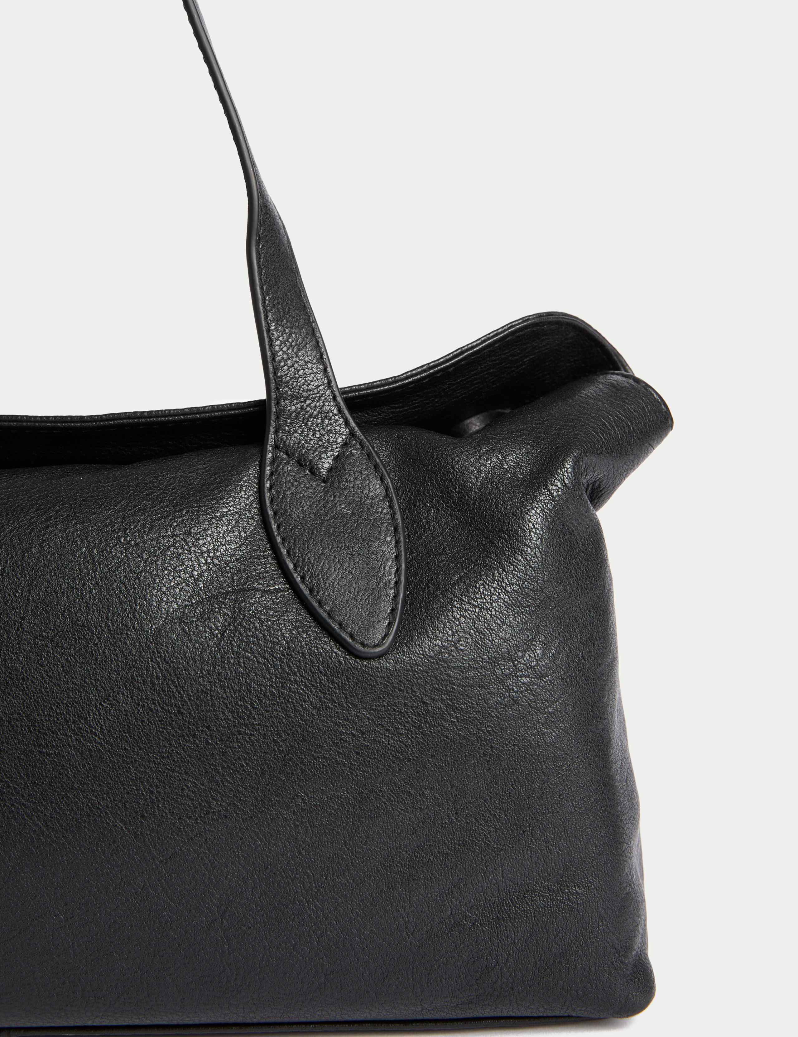 Leather Bowler Bag 3 of 5