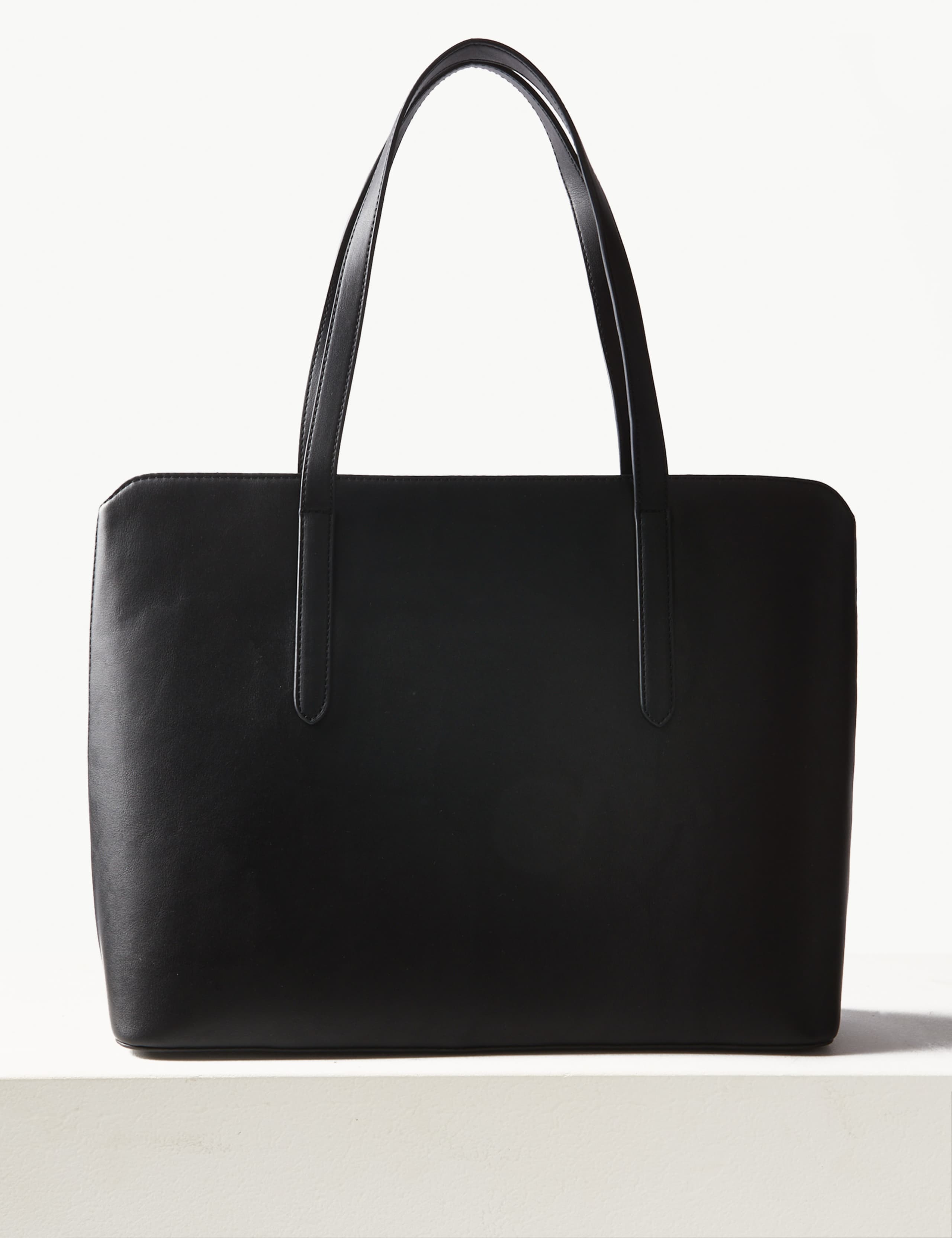 Faux Leather Tote Bag 3 of 5