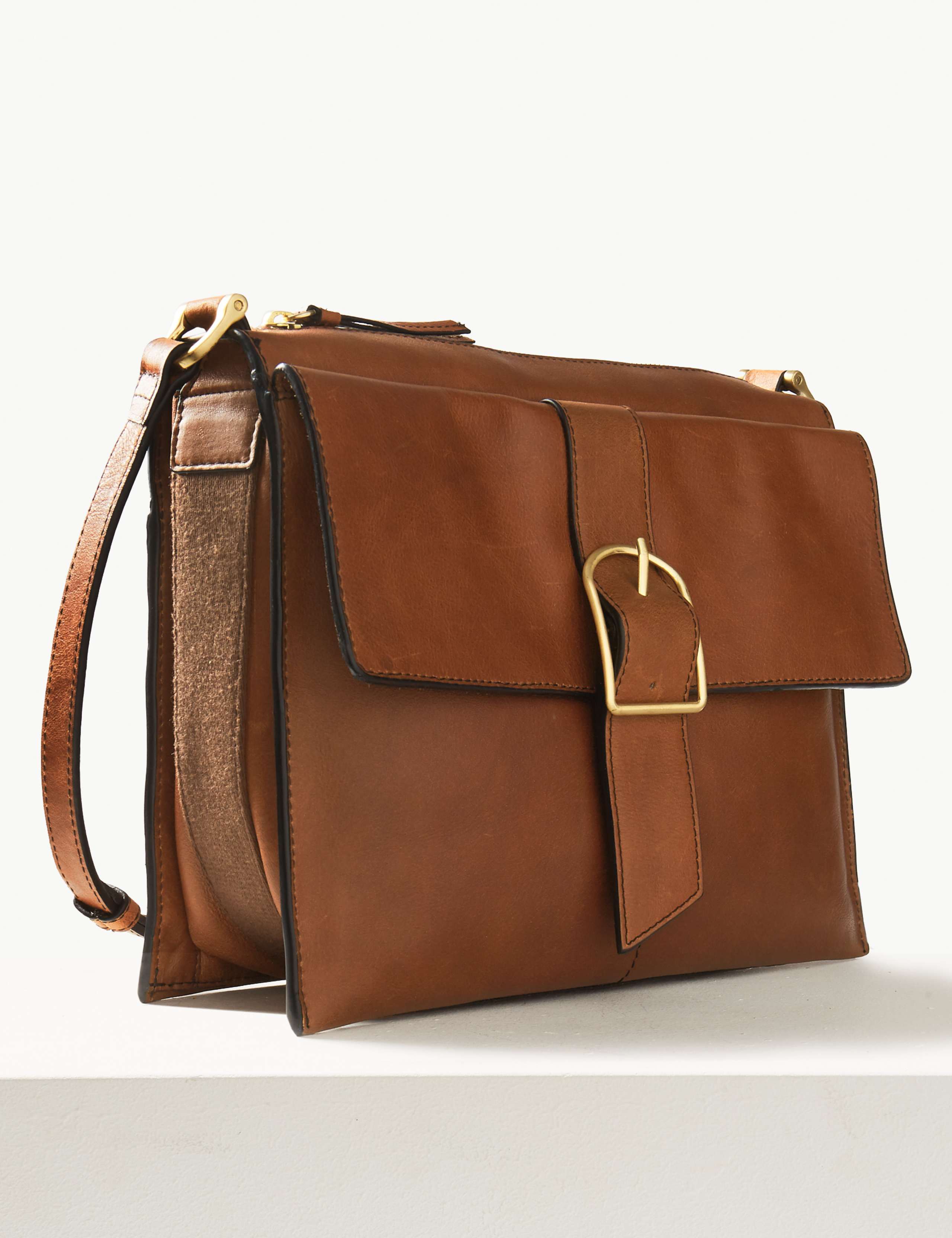 Leather Messenger Bag 3 of 6