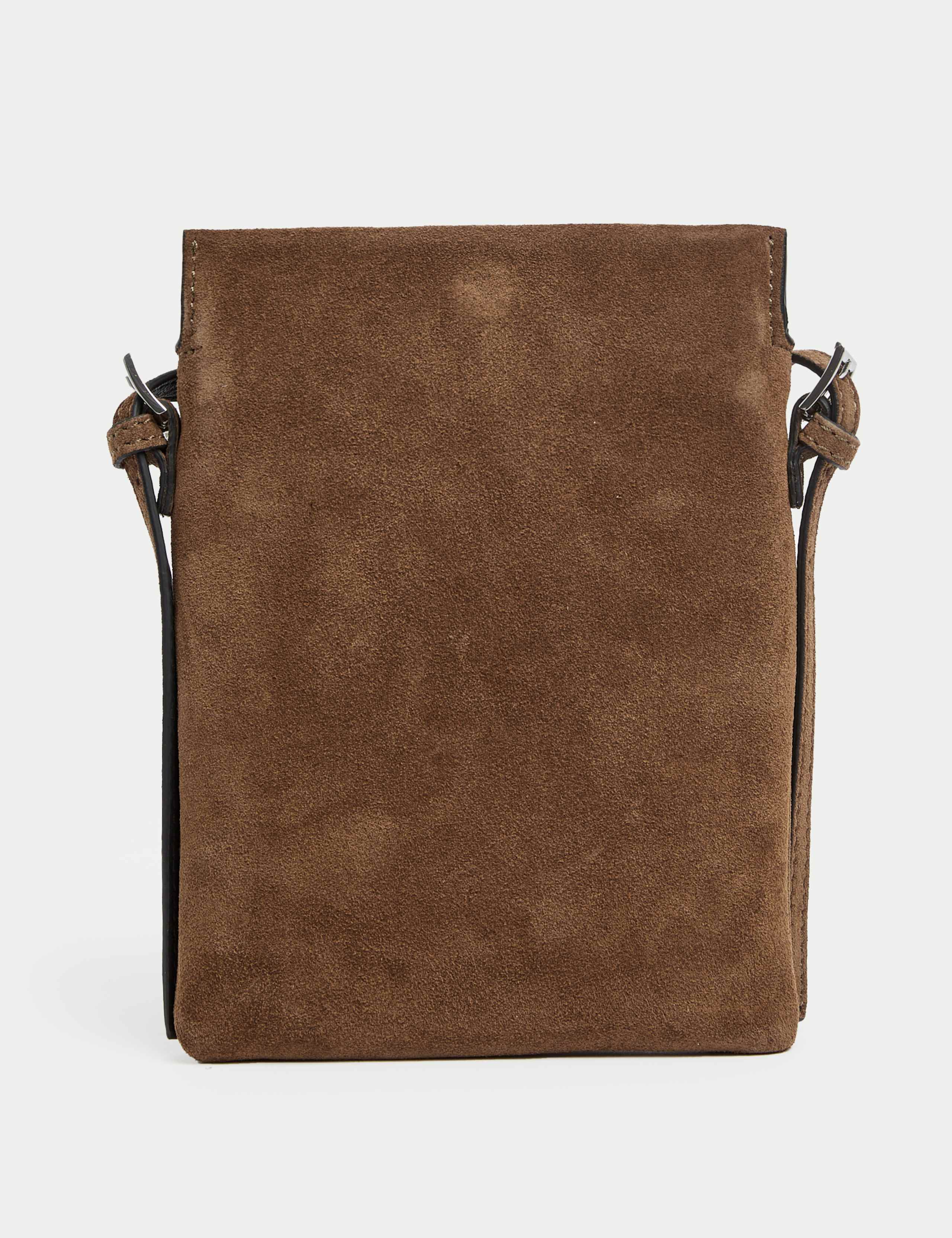 Suede Cross Body Bag 4 of 5