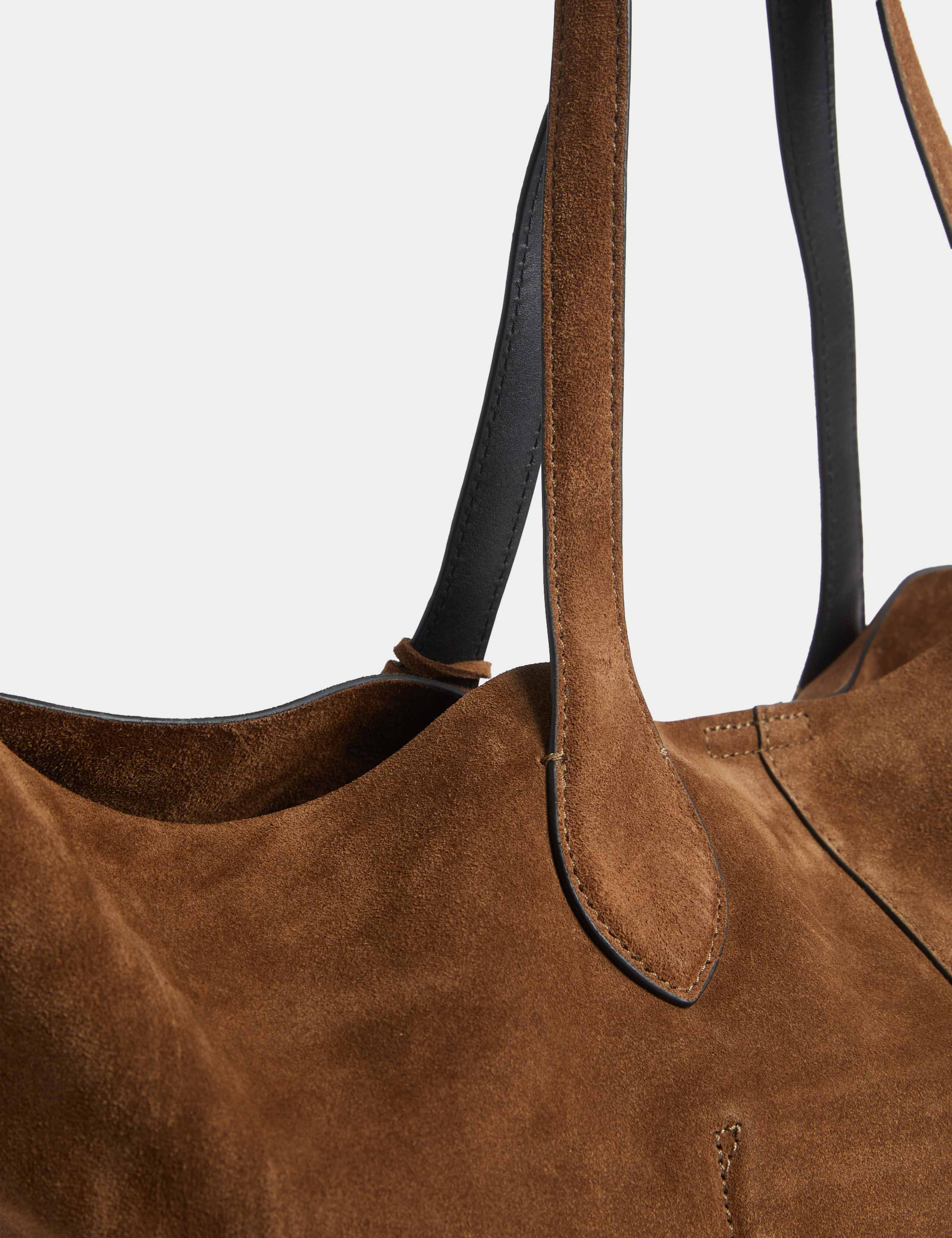 Suede Tote Bag 5 of 6