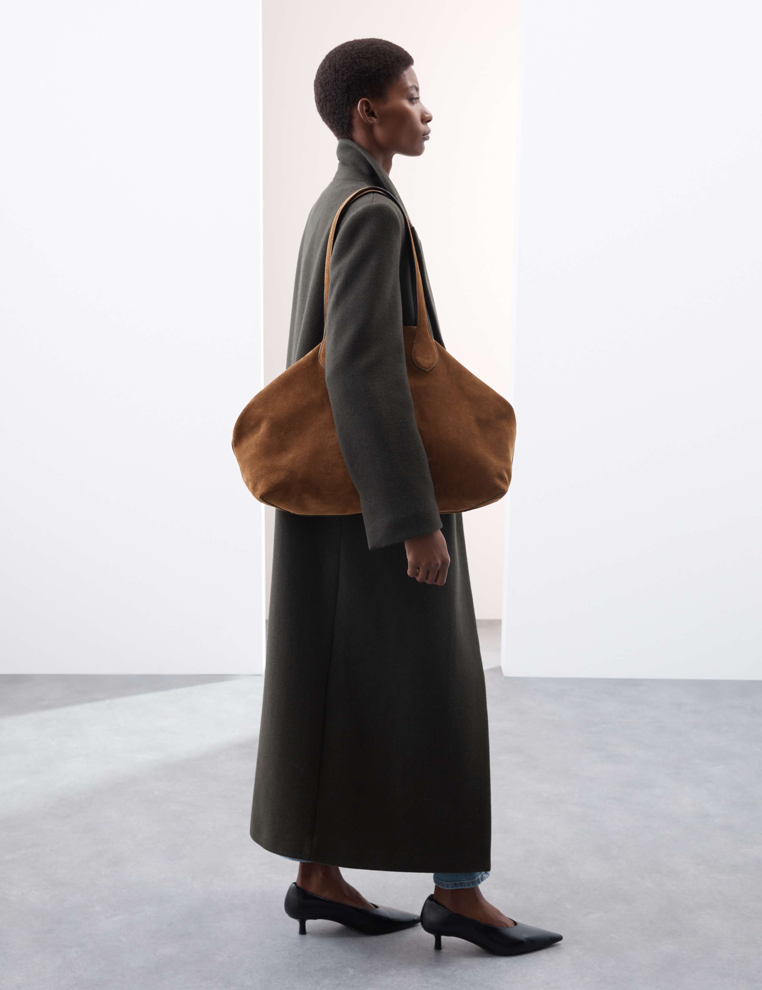 Suede Tote Bag 6 of 6