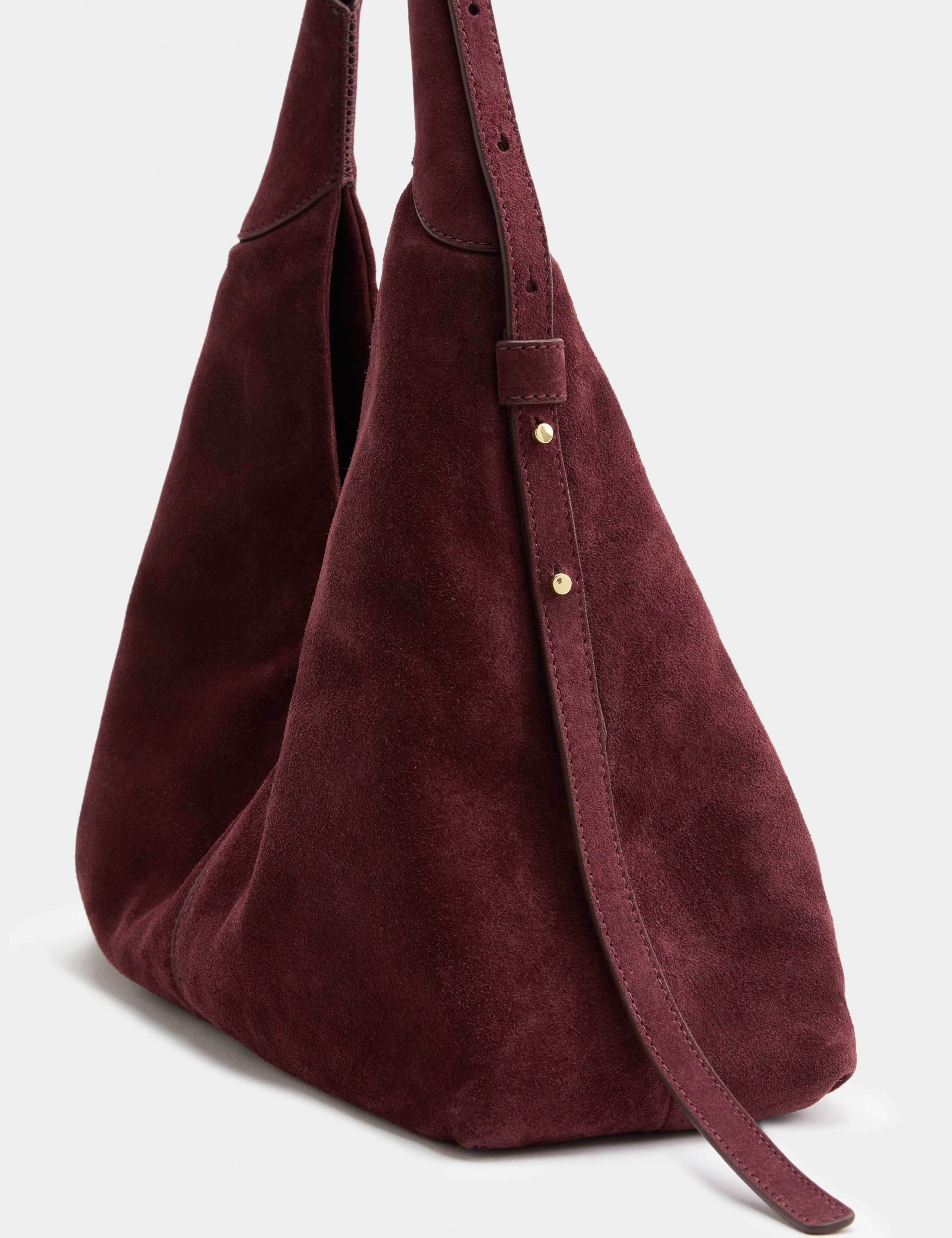 Suede Top Handle Shoulder Bag 2 of 3