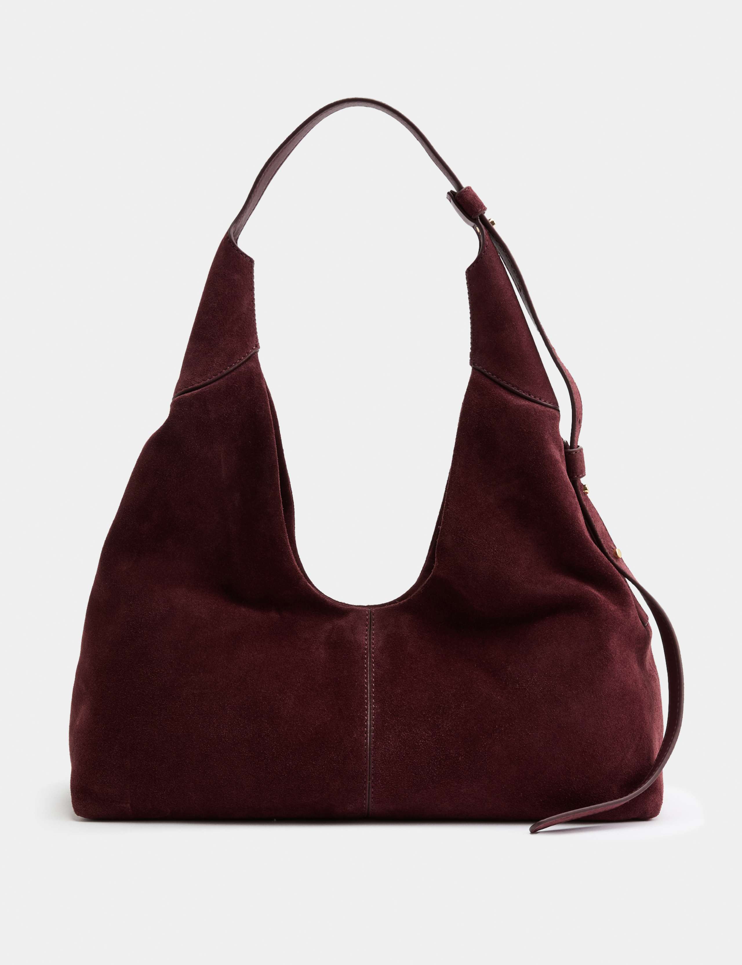 Suede Top Handle Shoulder Bag 1 of 3