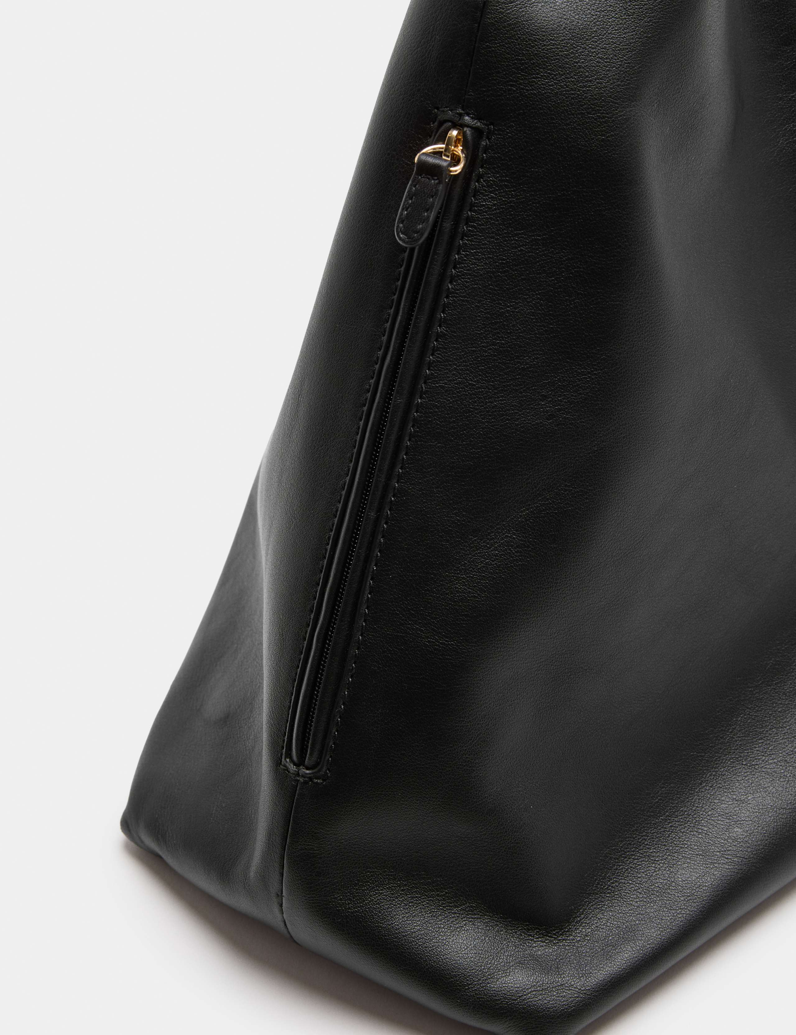 Leather Top Handle Shoulder Bag 5 of 6